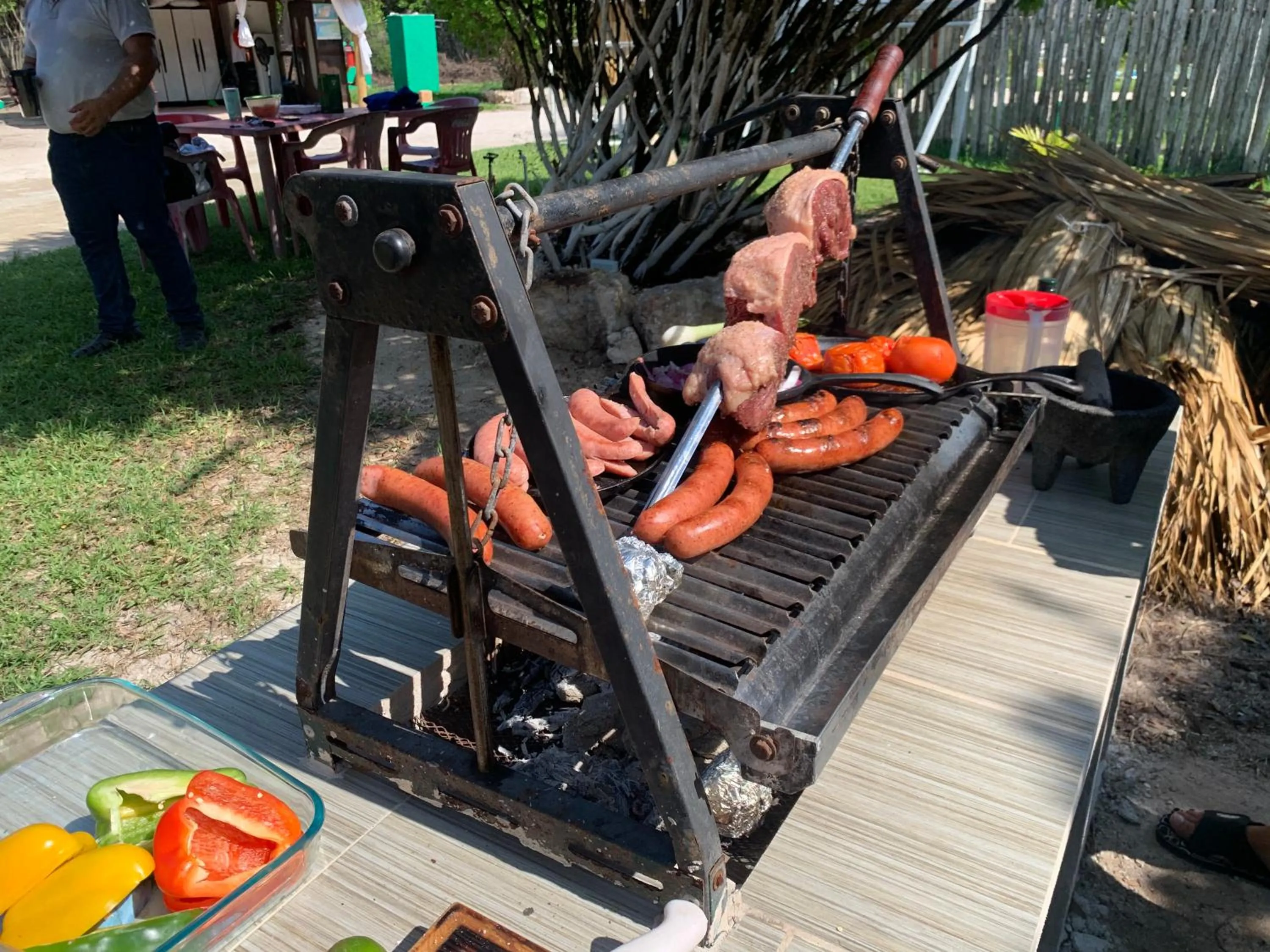 BBQ facilities in Cabanas Jaalkab