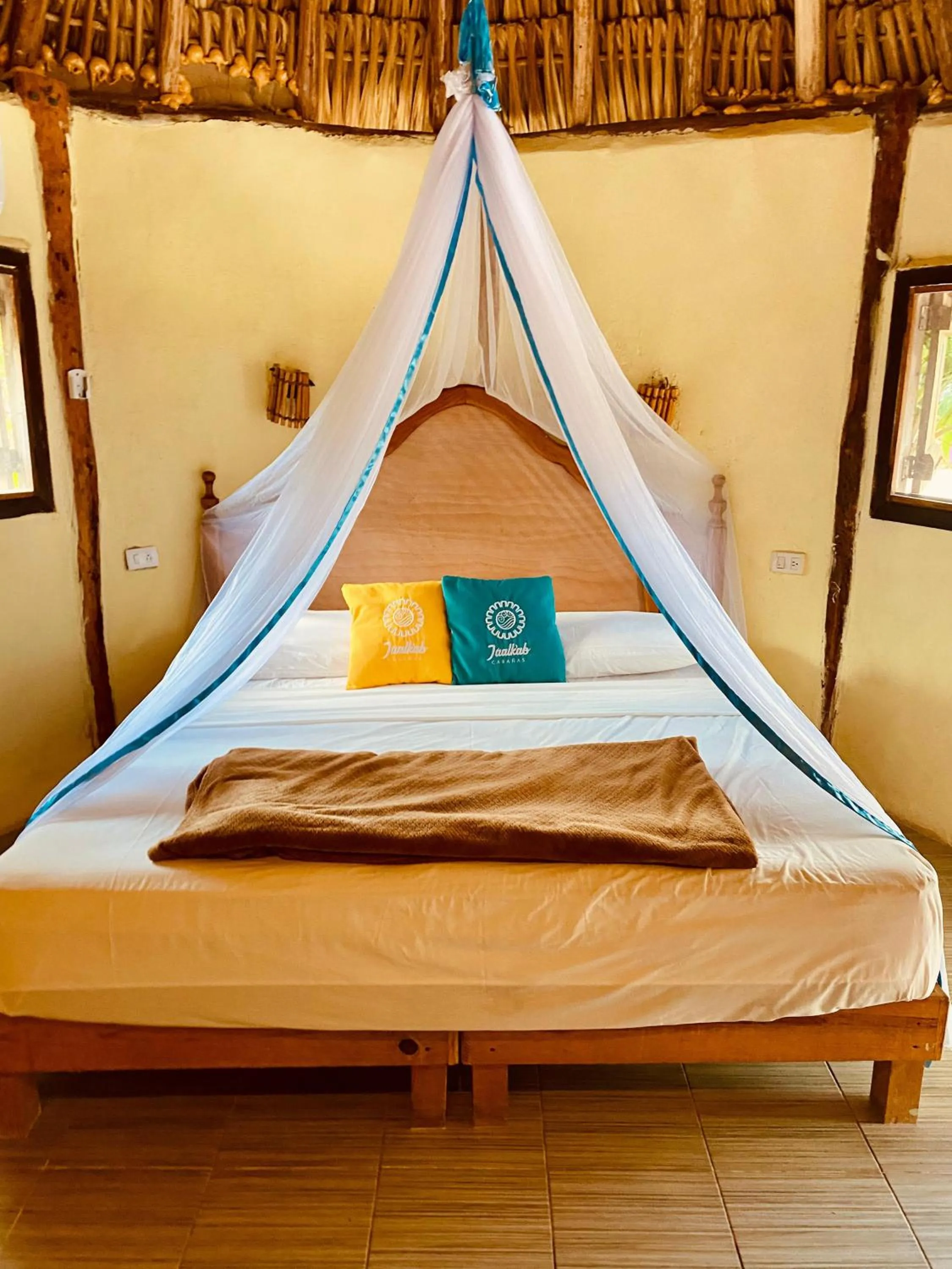 Bed in Cabanas Jaalkab