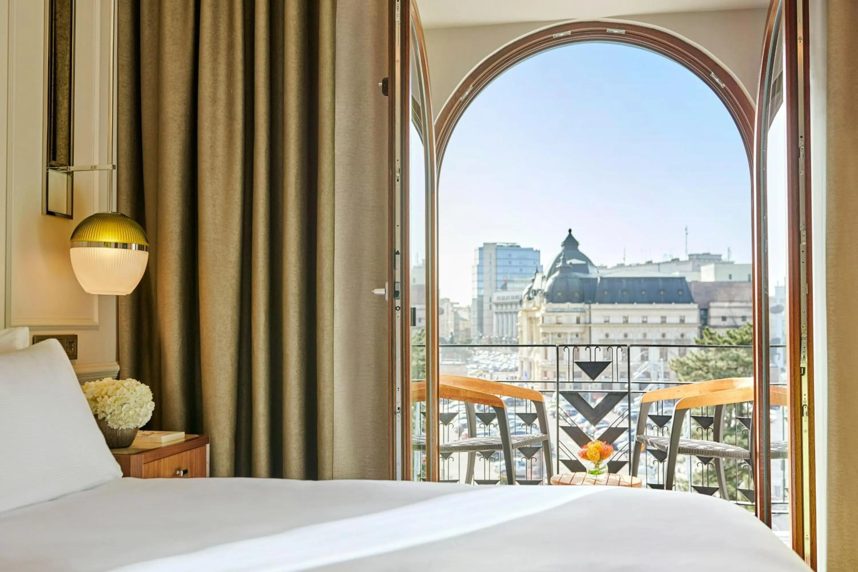 Bed in InterContinental Athenee Palace Bucharest by IHG