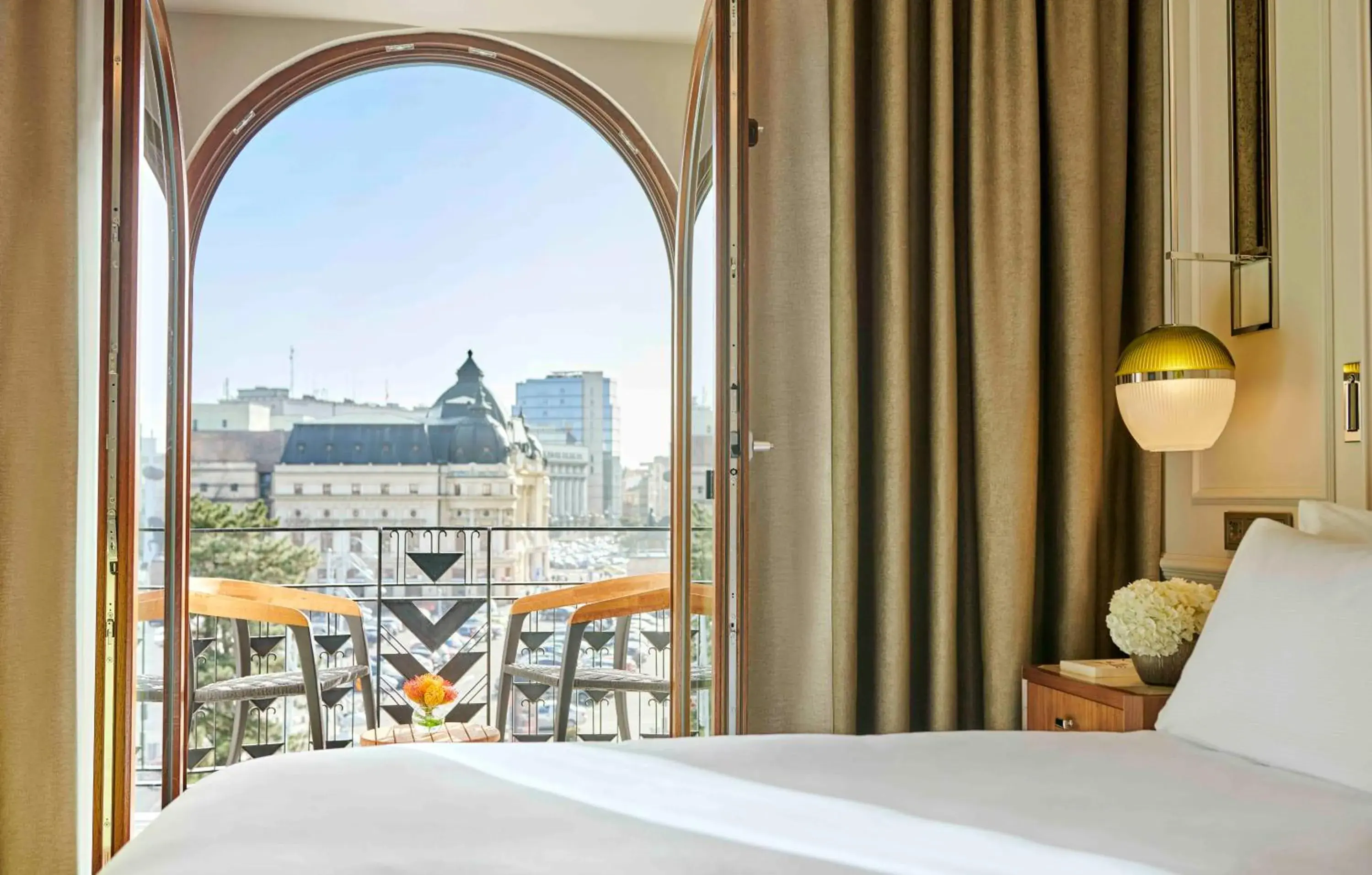 Bed in InterContinental Athenee Palace Bucharest by IHG Bed in InterContinental Athenee Palace Bucharest by IHG