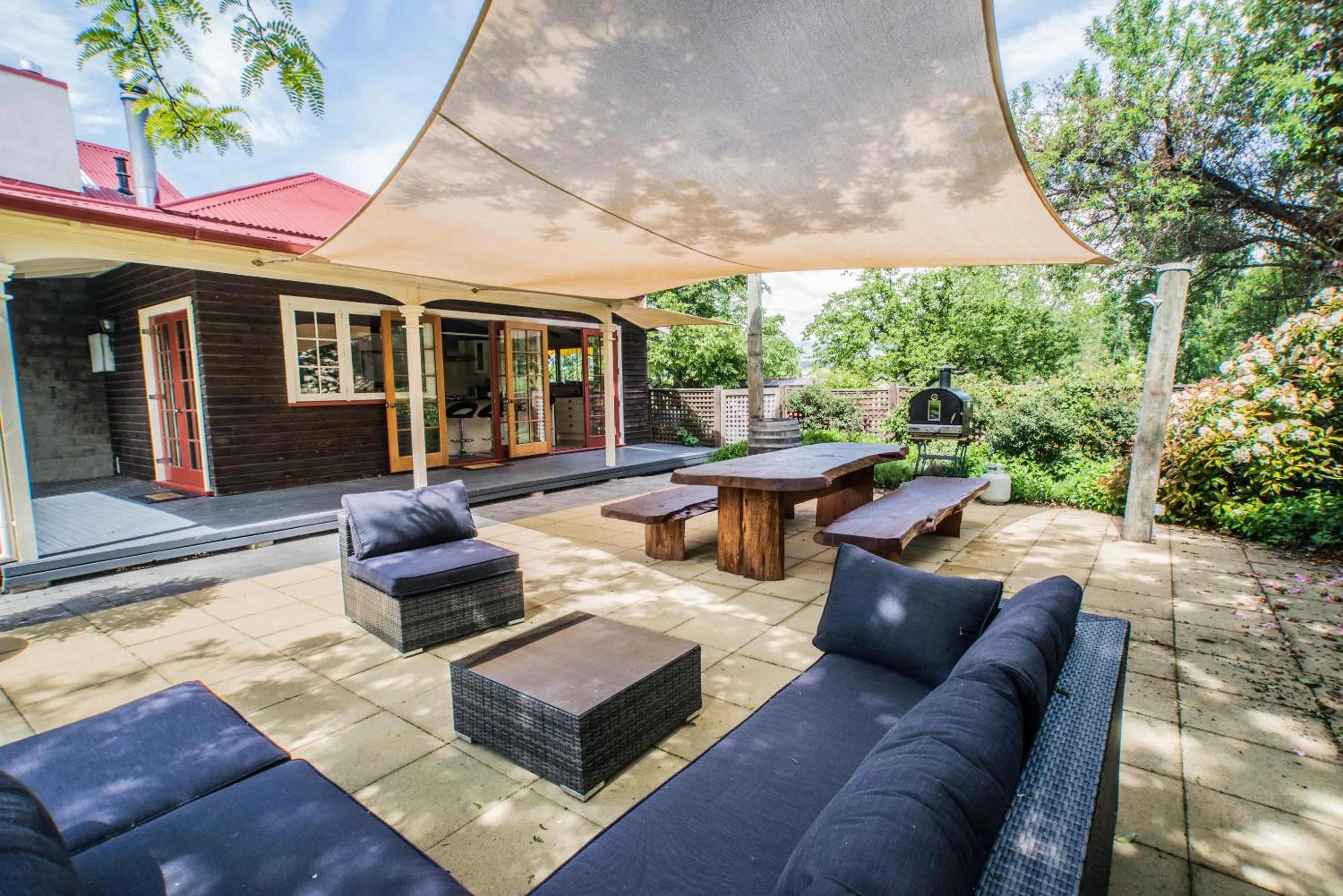 Patio in Hartley Homestead Boutique Bed & Breakfast