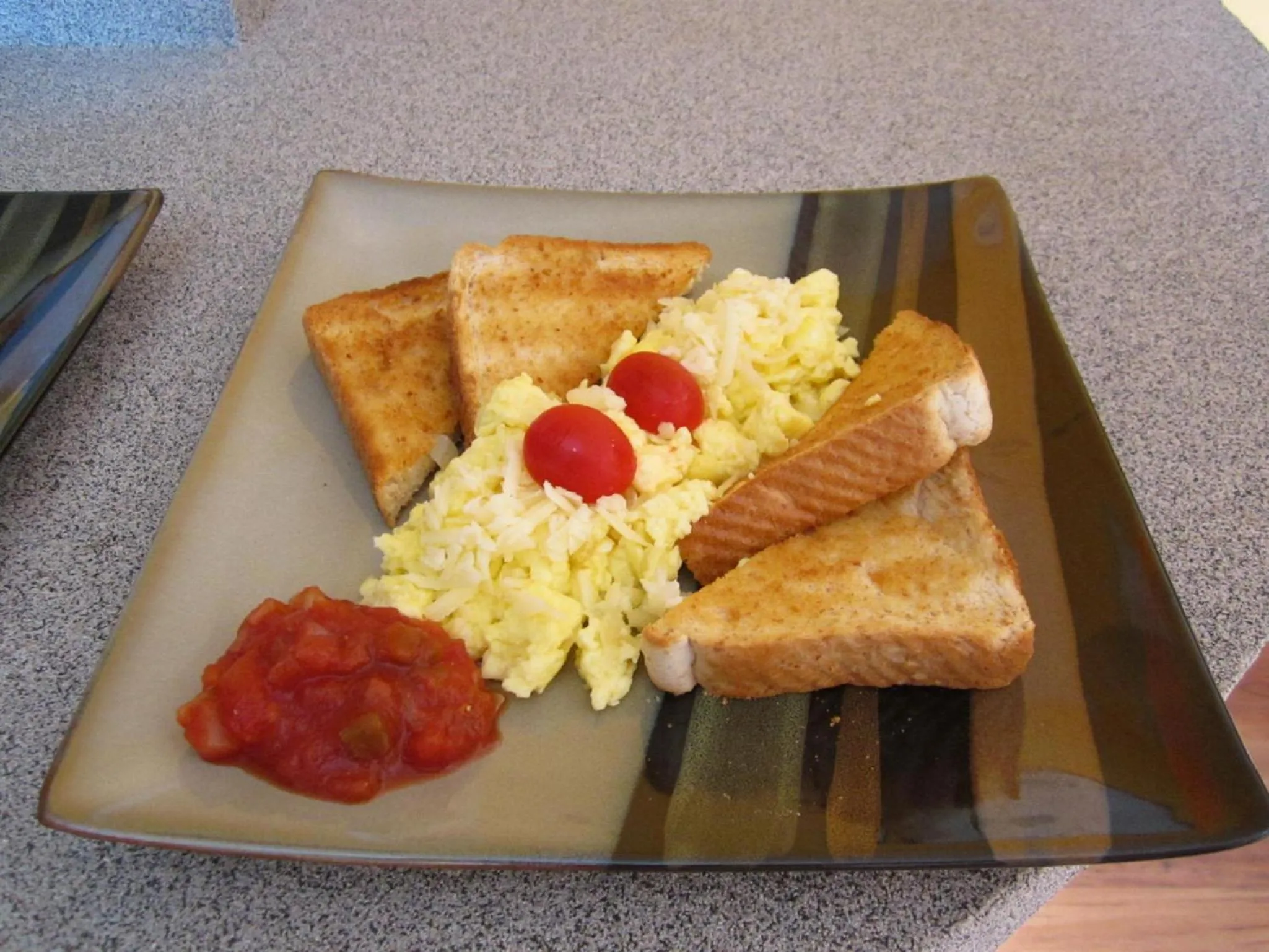 Food close-up in Creekside B&B