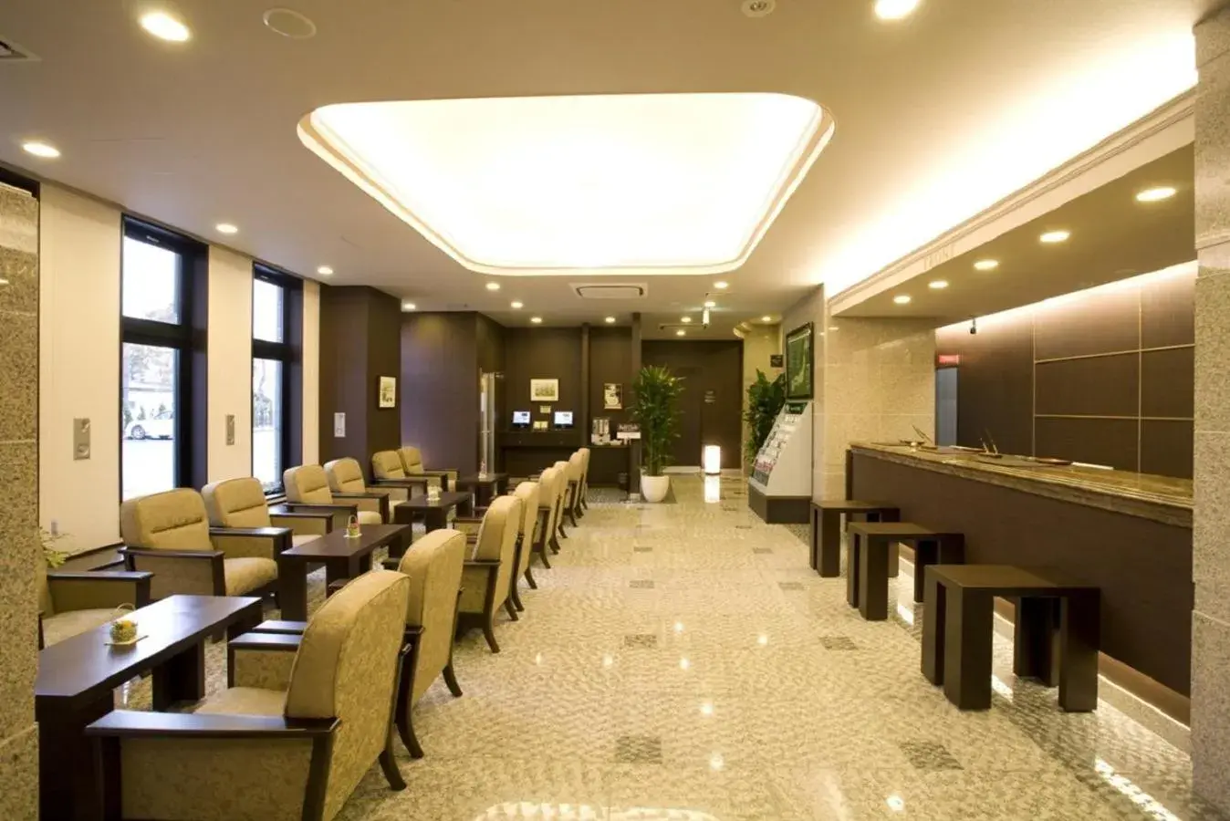 Lobby or reception in Hotel Route-Inn Odate Eki Minami Lobby or reception in Hotel Route-Inn Odate Eki Minami