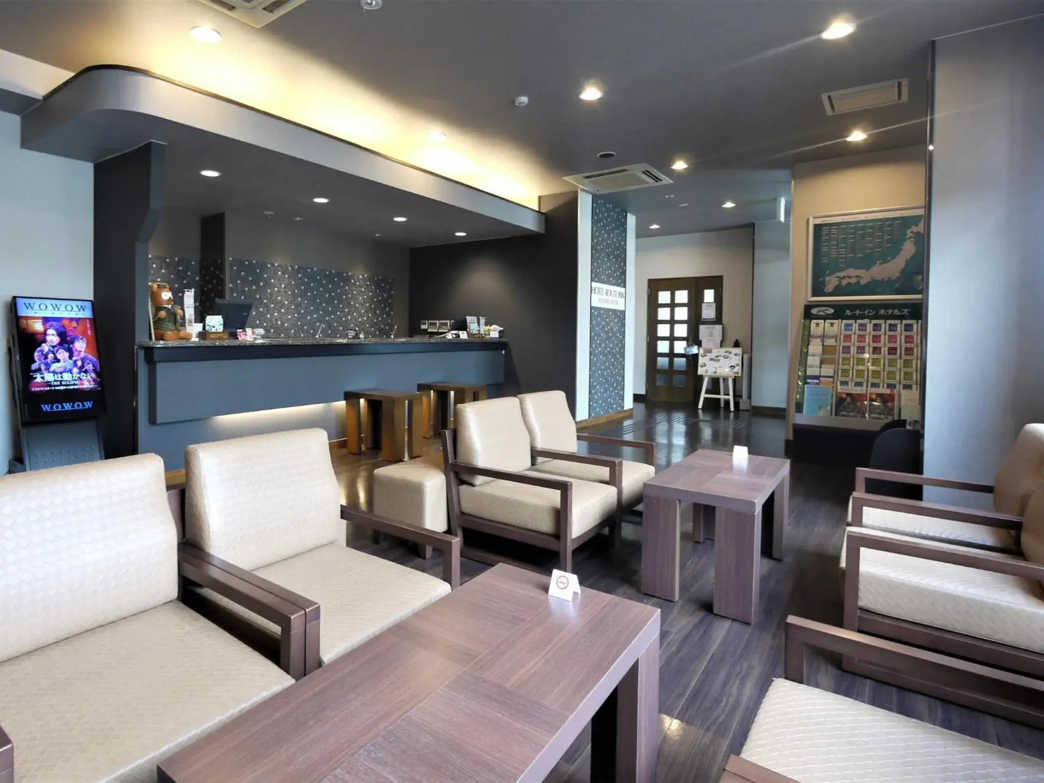 Lobby or reception in Hotel Route-Inn Susono Inter Lobby or reception in Hotel Route-Inn Susono Inter