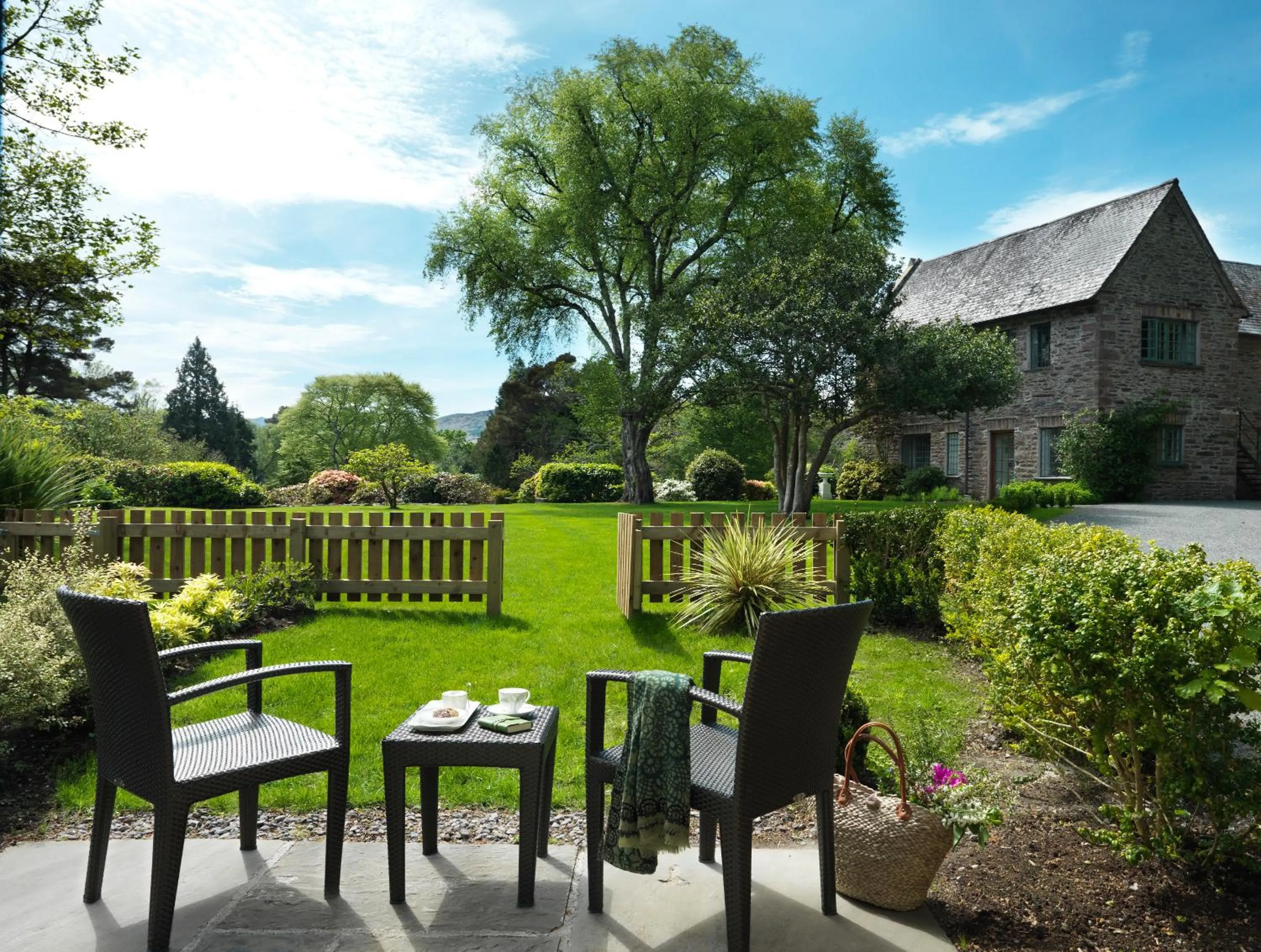 Garden in Ard na Sidhe Country House Hotel