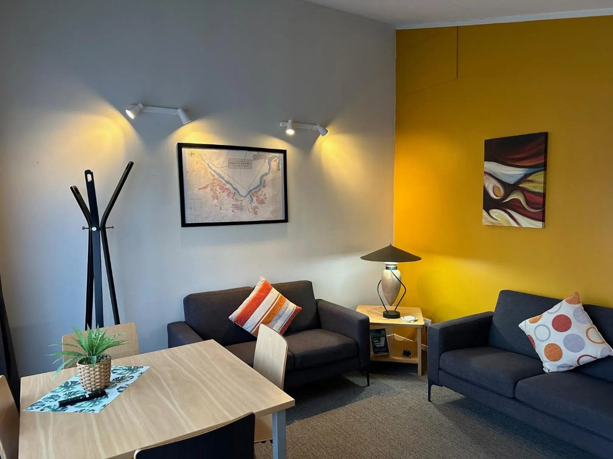 Living room in Anderson Park Motel Living room in Anderson Park Motel