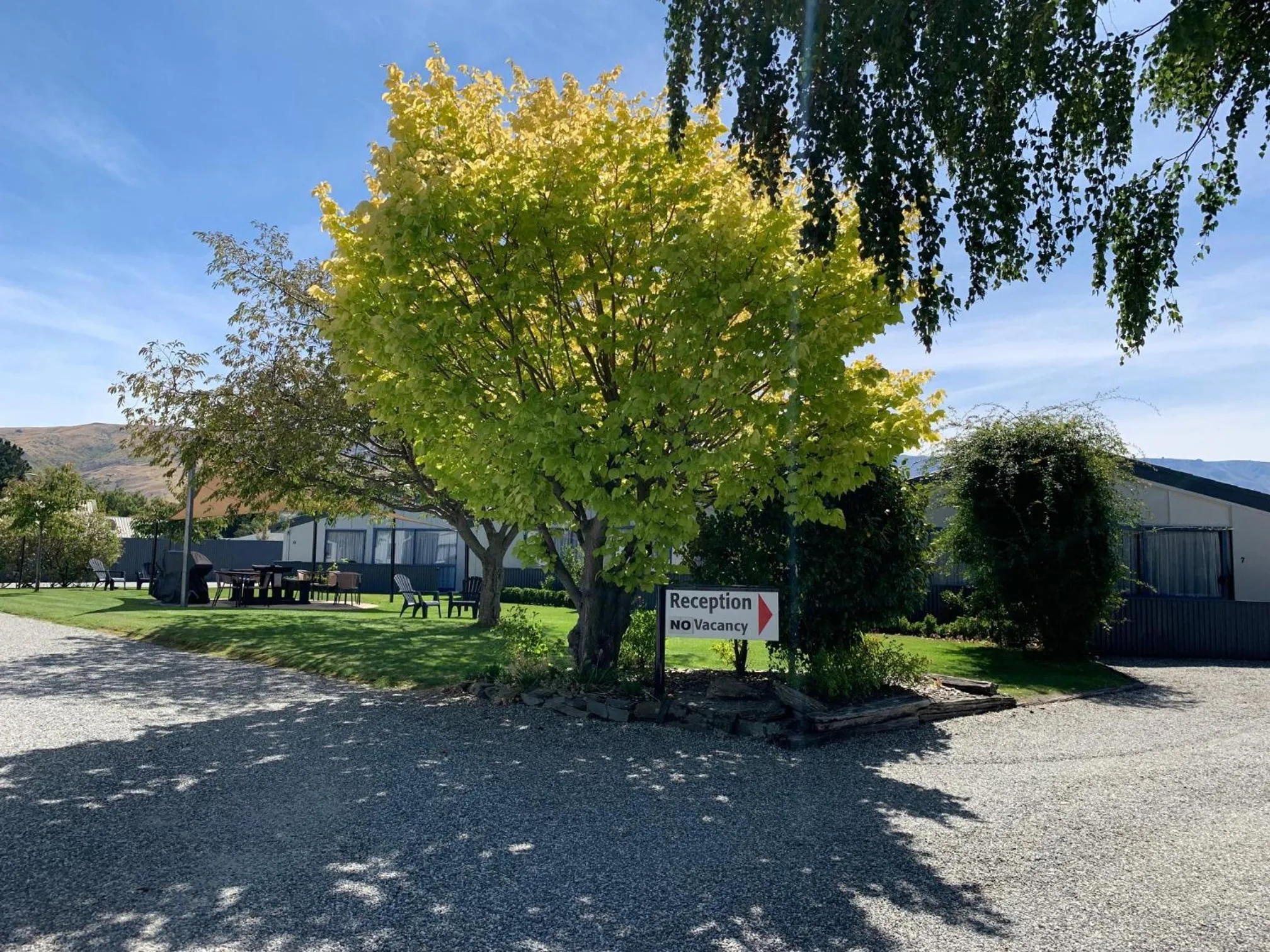 Natural landscape in Anderson Park Motel