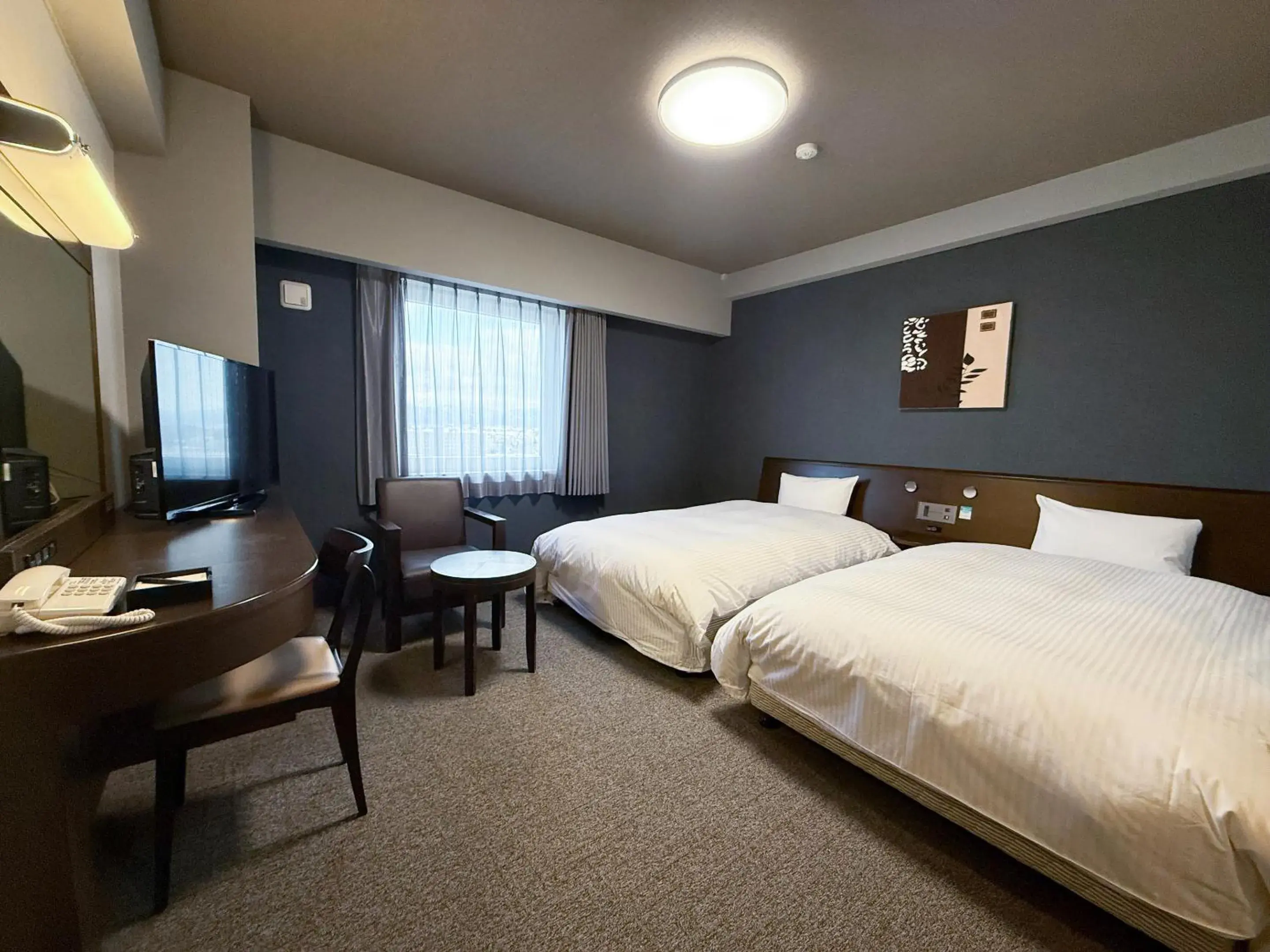 Comfort Twin Room - Non-Smoking in Hotel Route-Inn Omagari Ekimae Comfort Twin Room - Non-Smoking in Hotel Route-Inn Omagari Ekimae