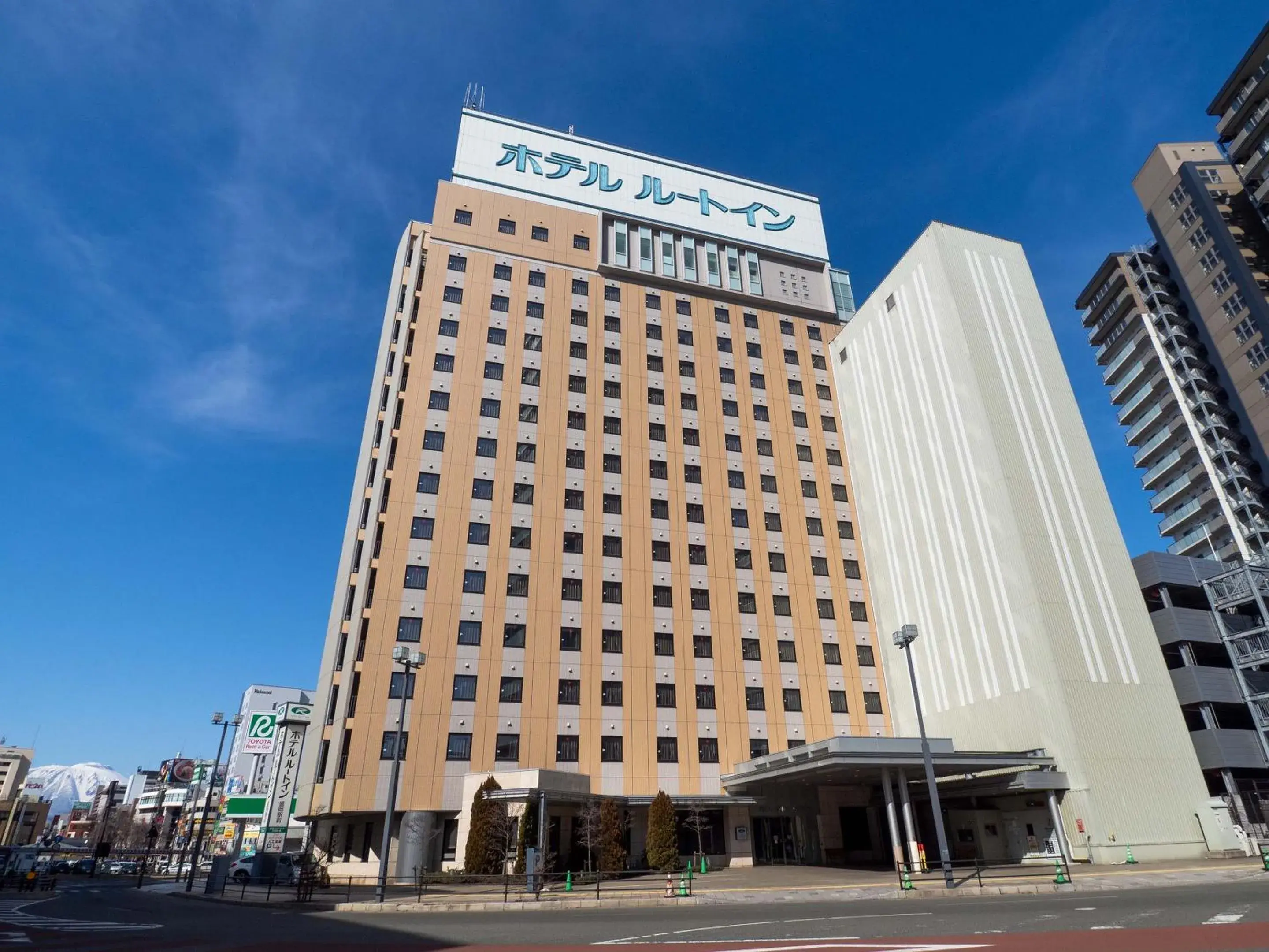 Property building in Hotel Route-Inn Morioka Ekimae Property building in Hotel Route-Inn Morioka Ekimae