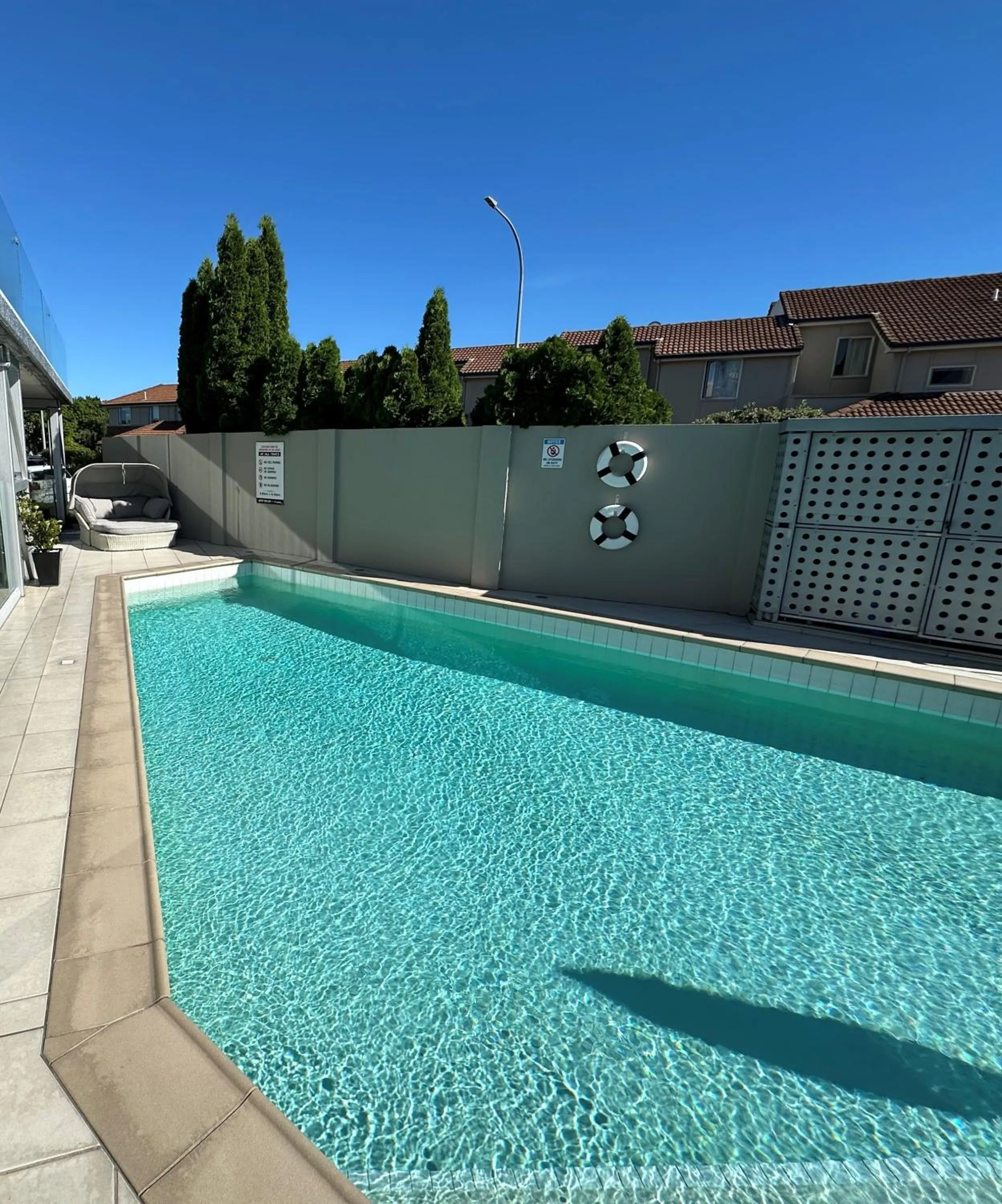 Pool view in Tides Hotel