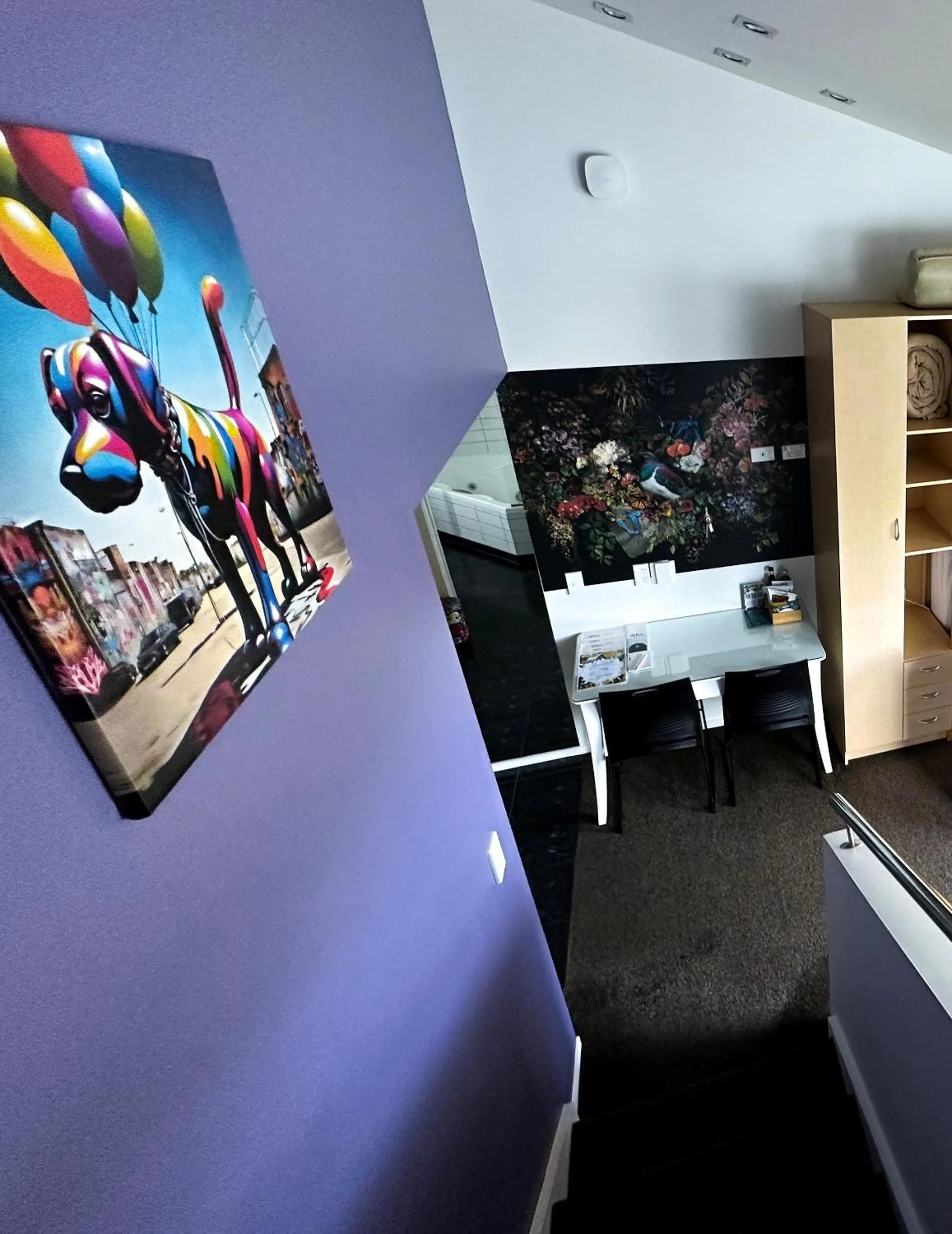 Decorative detail in Tides Hotel