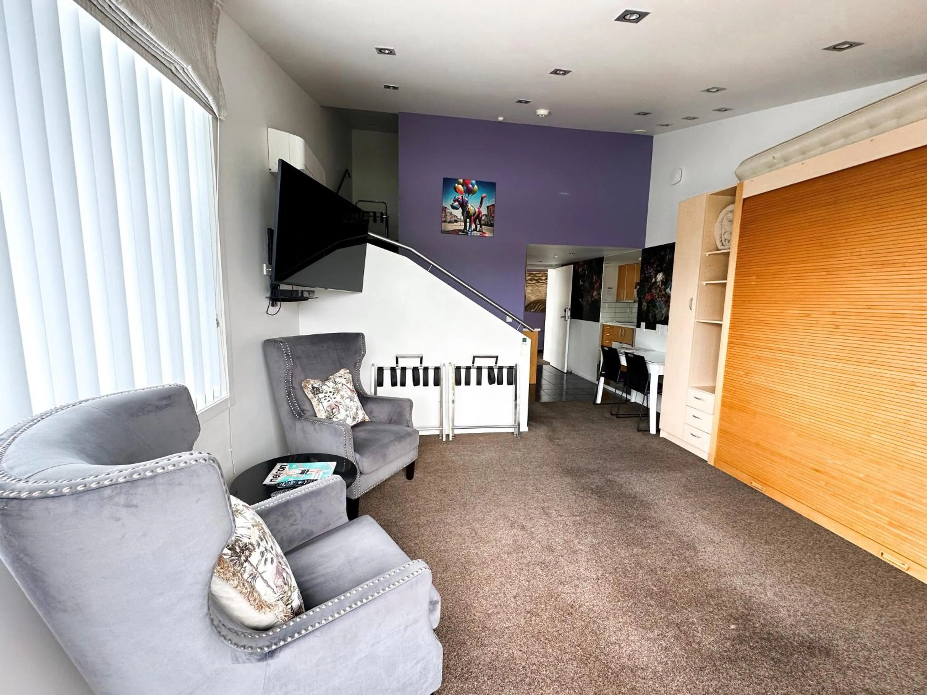 Seating area in Tides Hotel