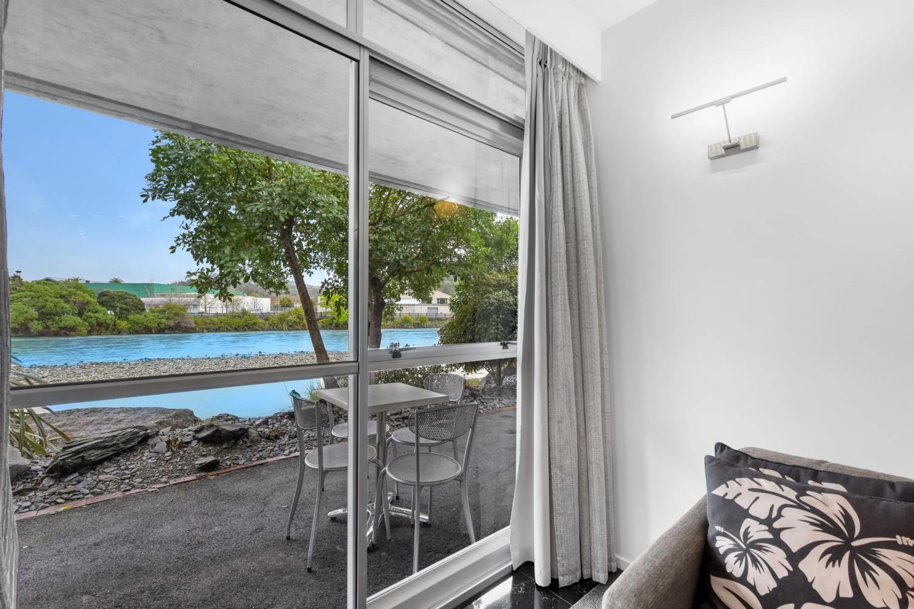 River view in Tides Hotel