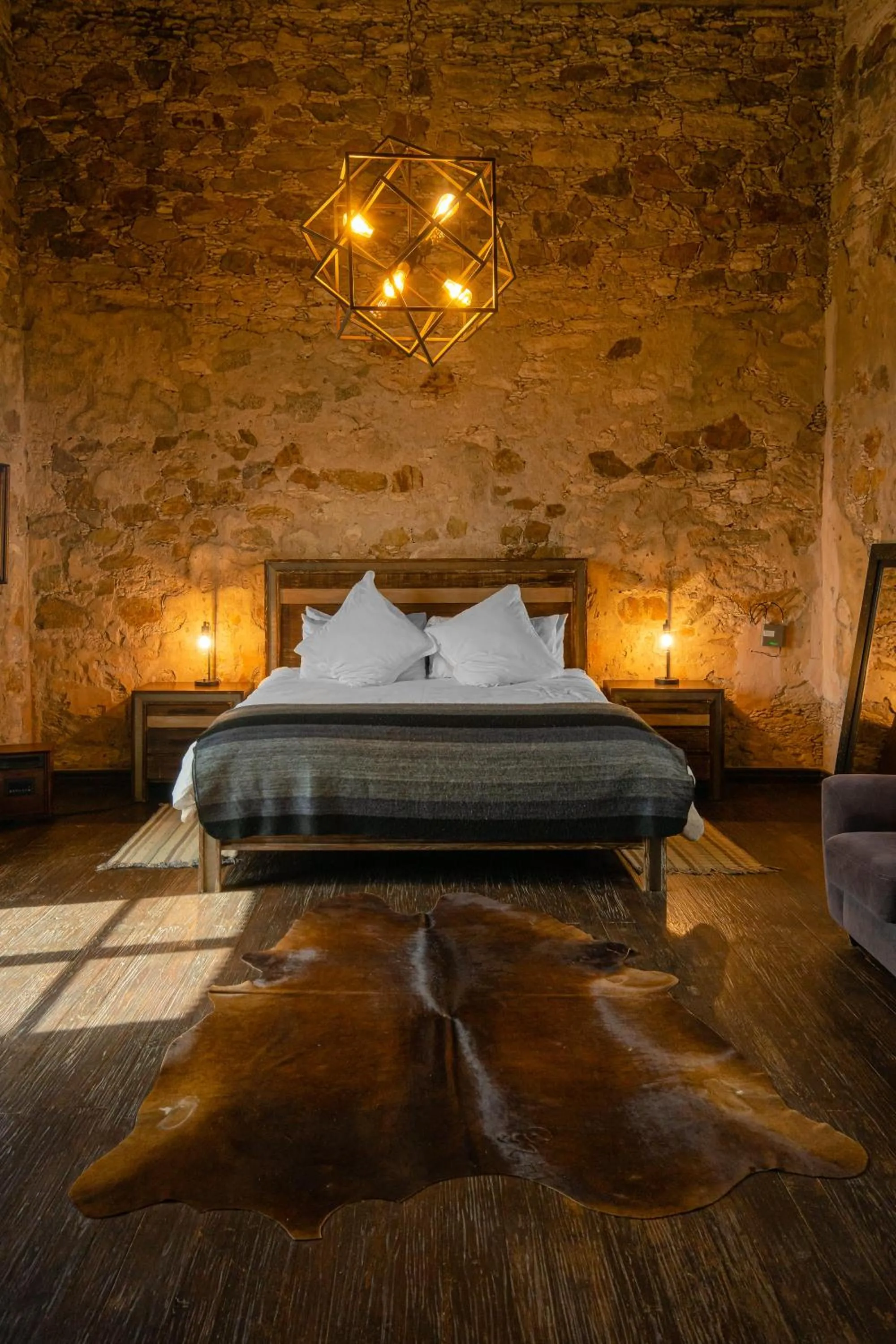 Bed in Mineral del Cielo