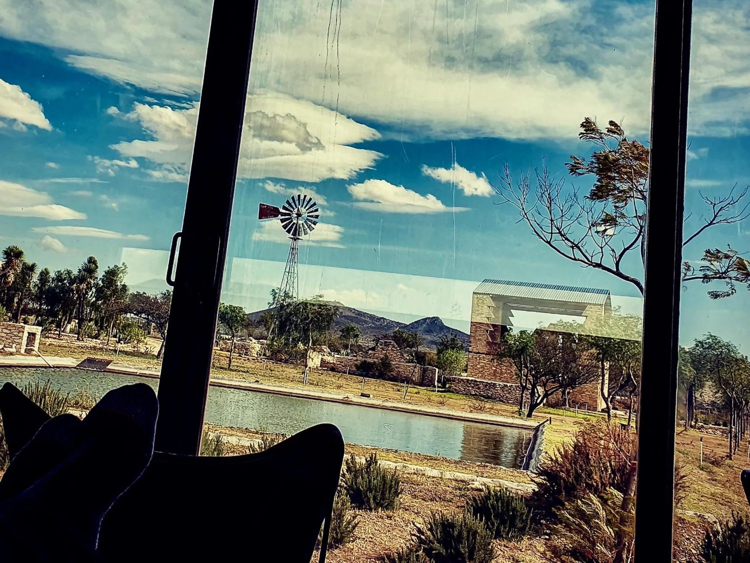 Nearby landmark in Mineral del Cielo