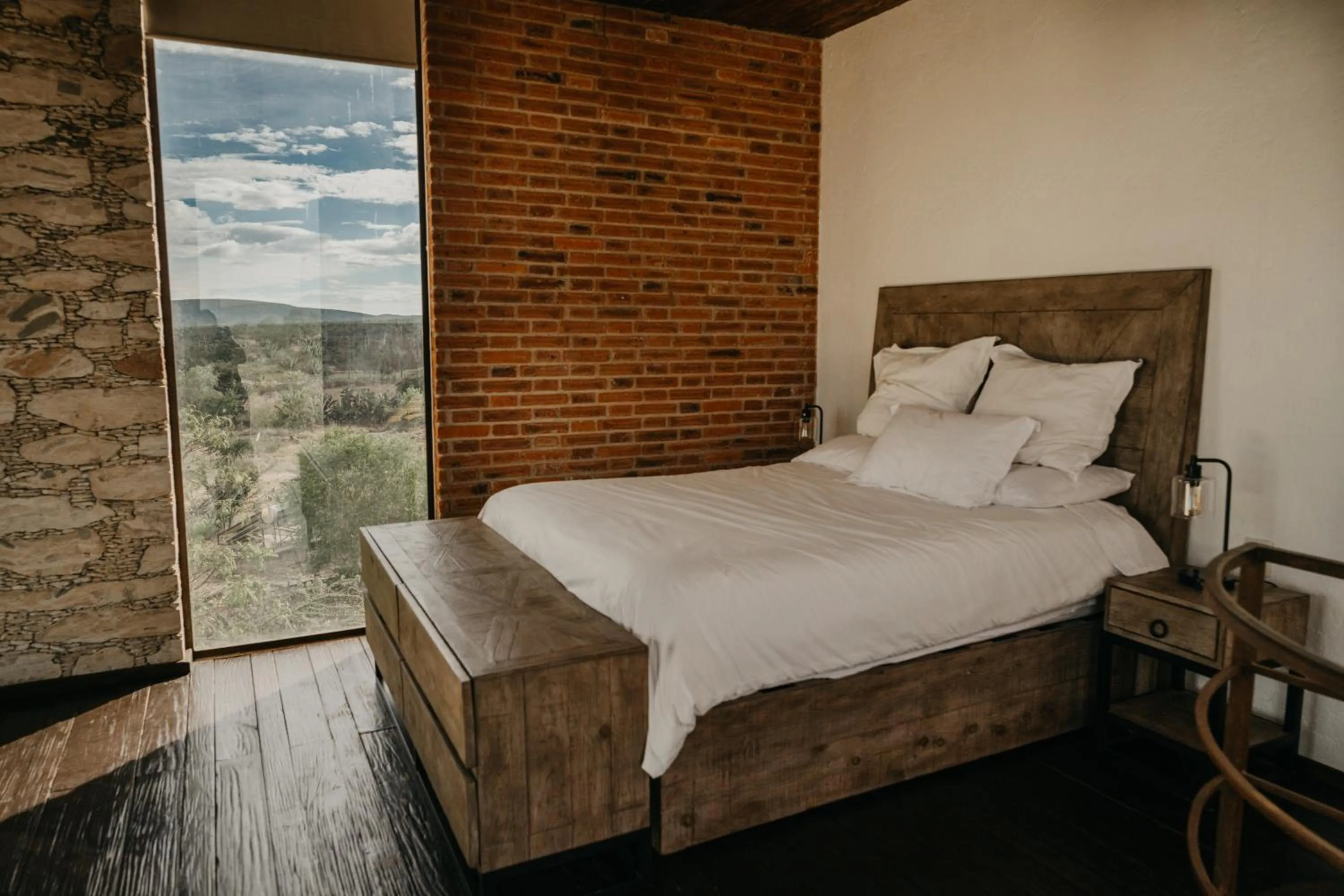 Bed in Mineral del Cielo