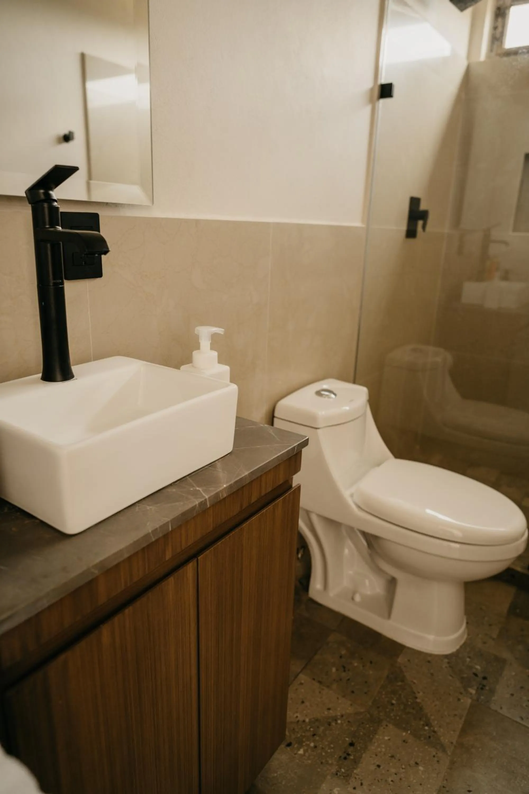 Toilet in Mineral del Cielo