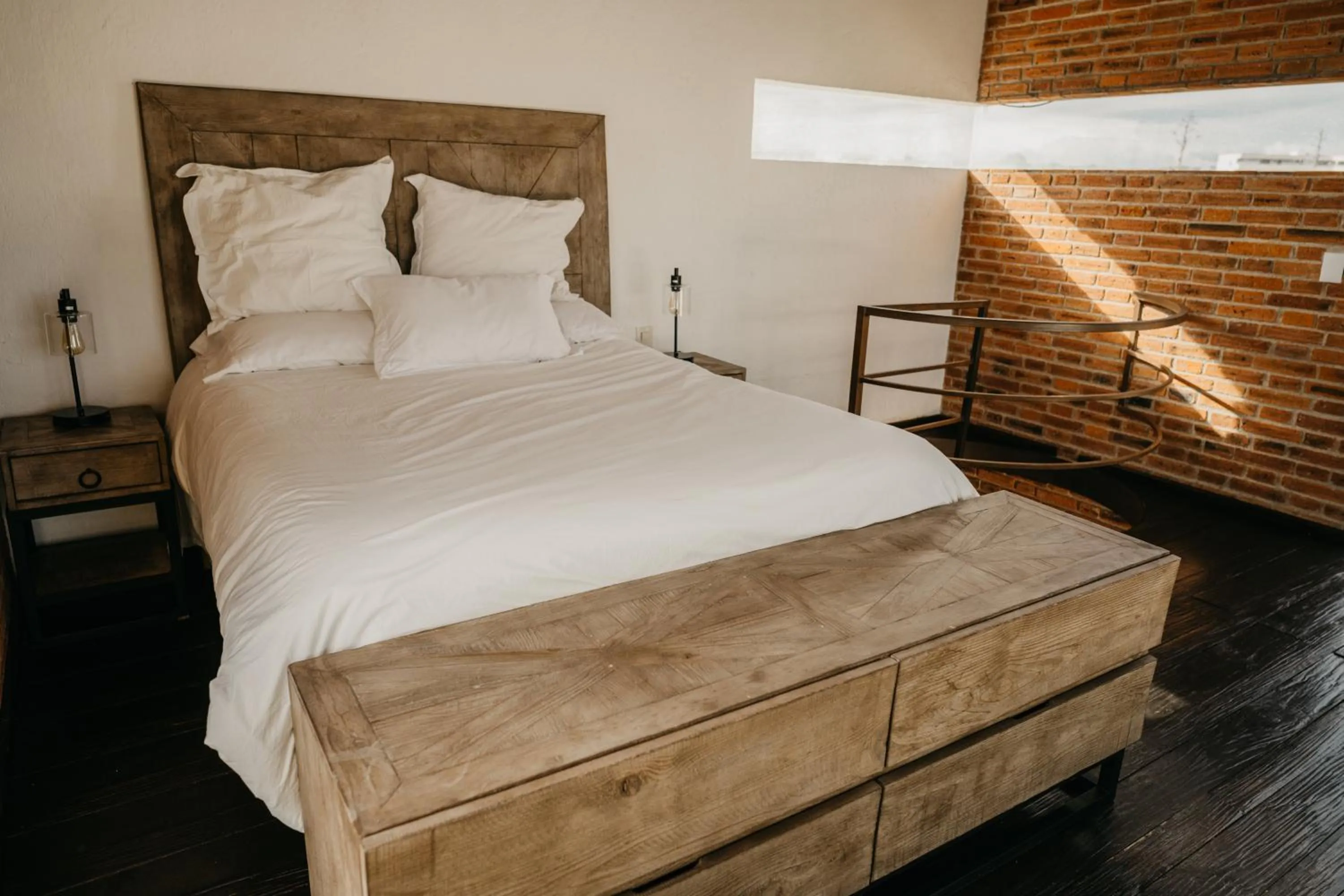 Bed in Mineral del Cielo