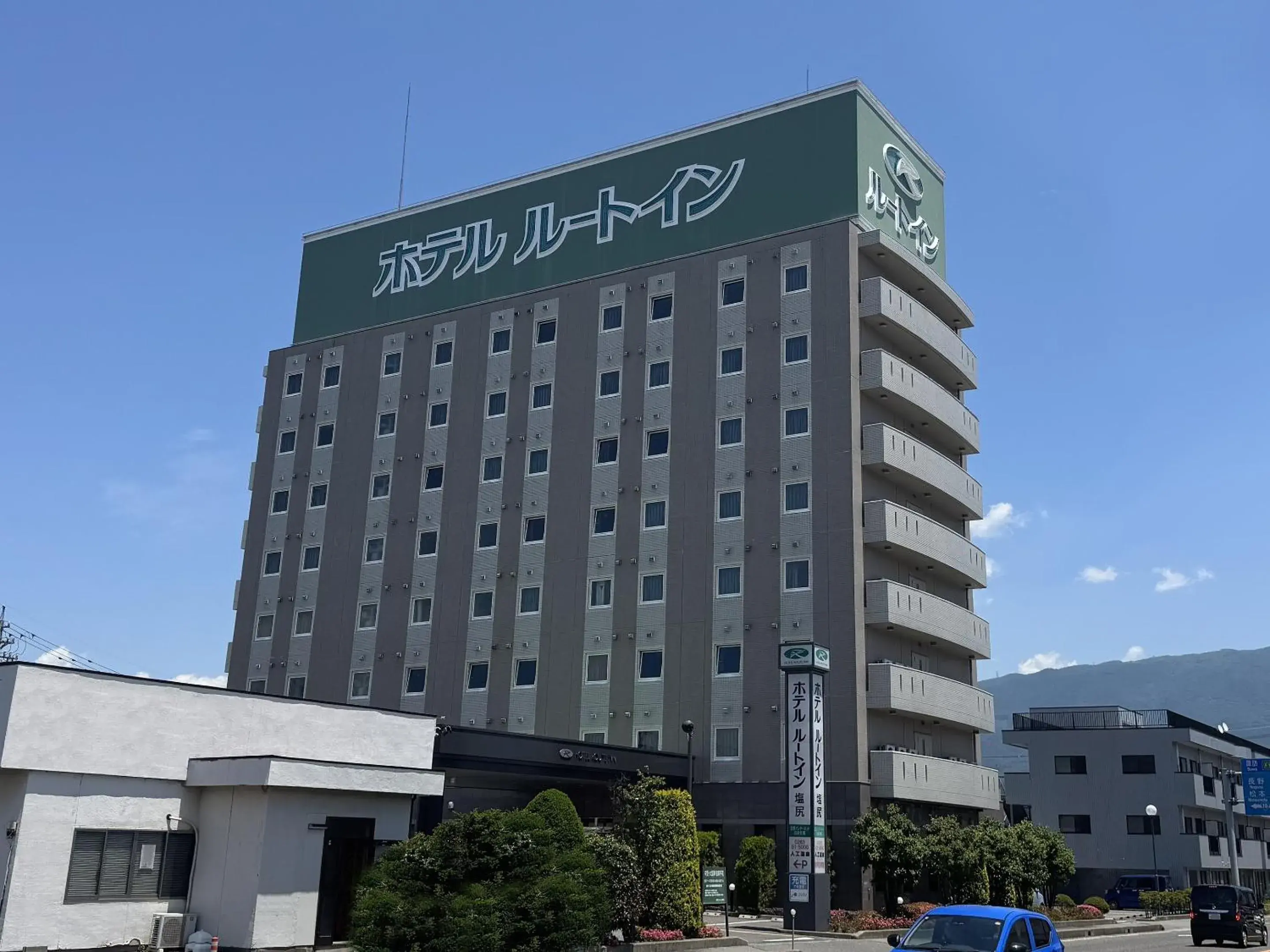 Property building in Hotel Route-Inn Shiojiri Property building in Hotel Route-Inn Shiojiri