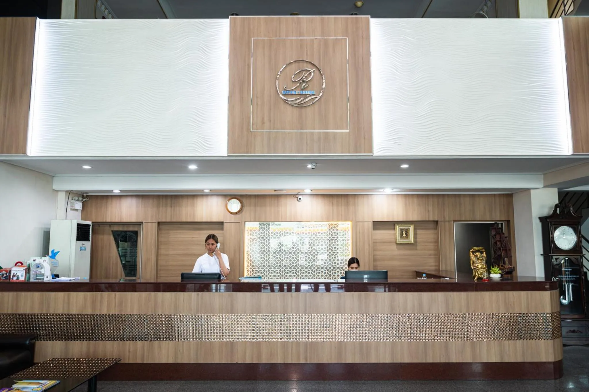 Lobby or reception in River Hotel The Budget