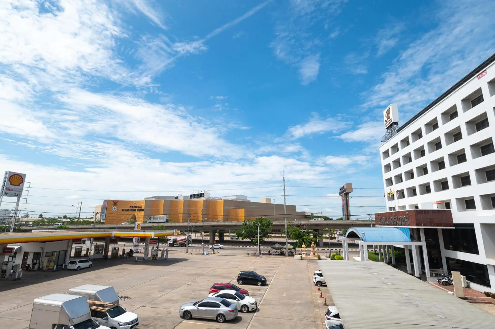 Area and facilities in River Hotel The Budget