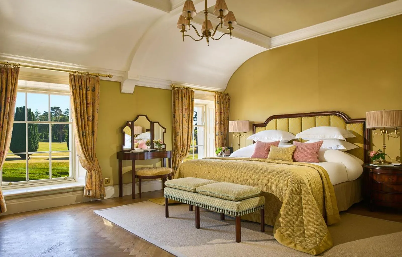Bedroom, Bed in Castlemartyr Resort Hotel