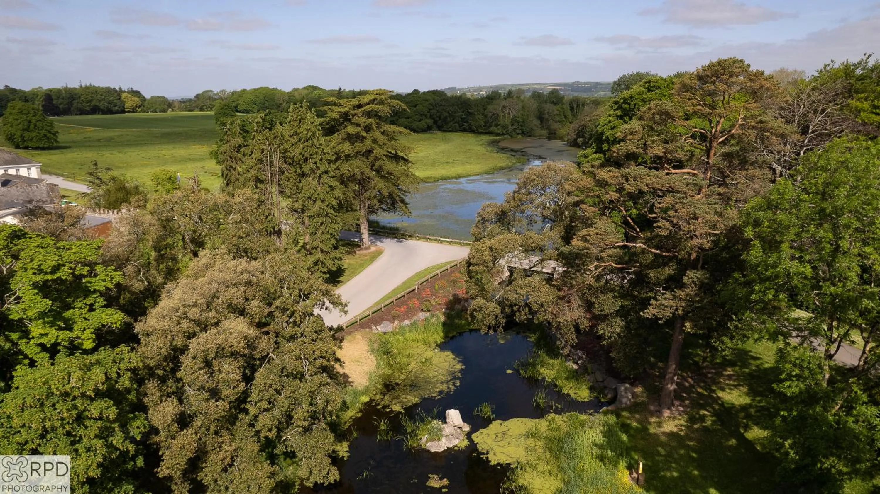 Garden view in Castlemartyr Resort Hotel