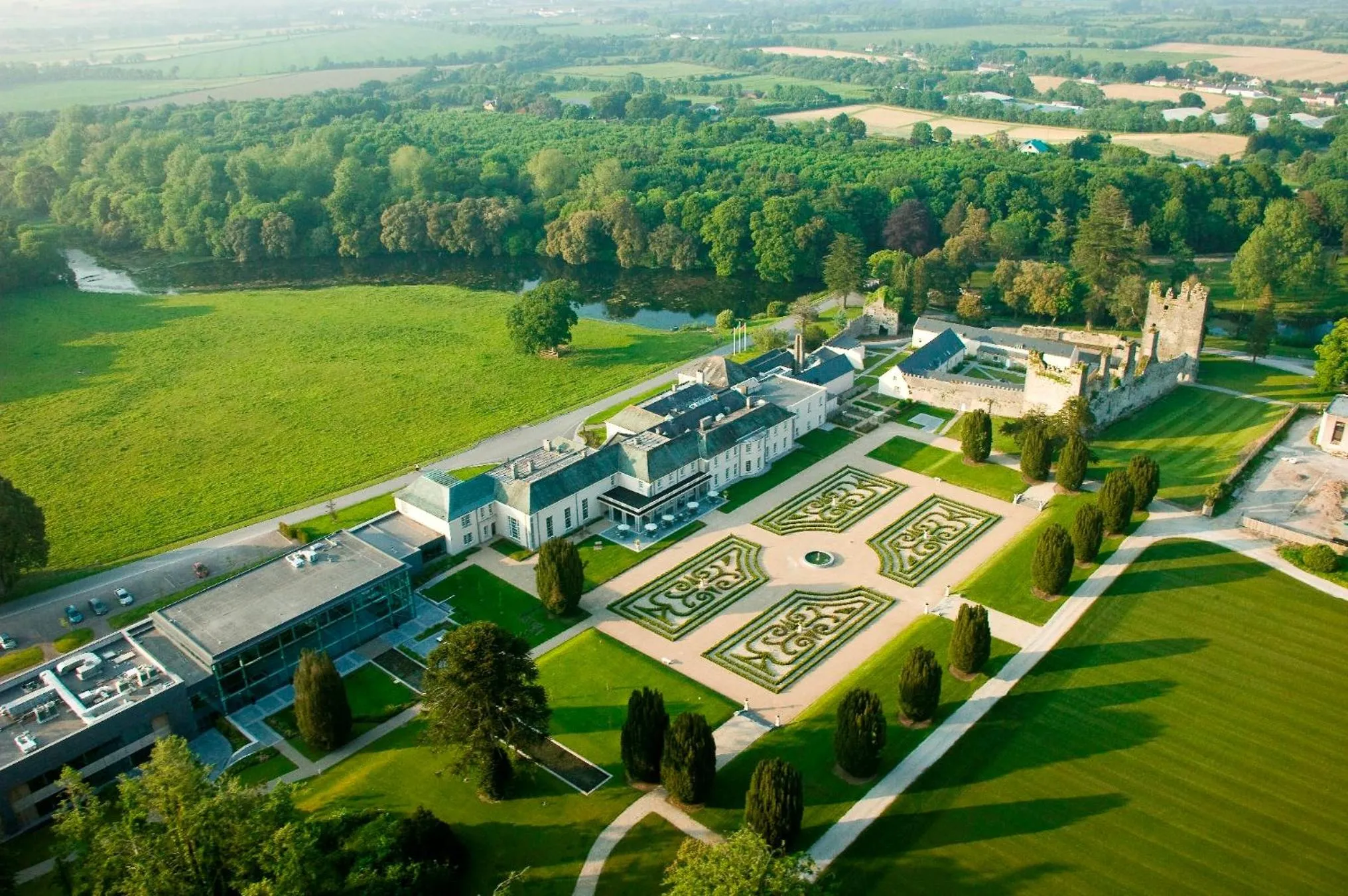 Bird's eye view in Castlemartyr Resort Hotel