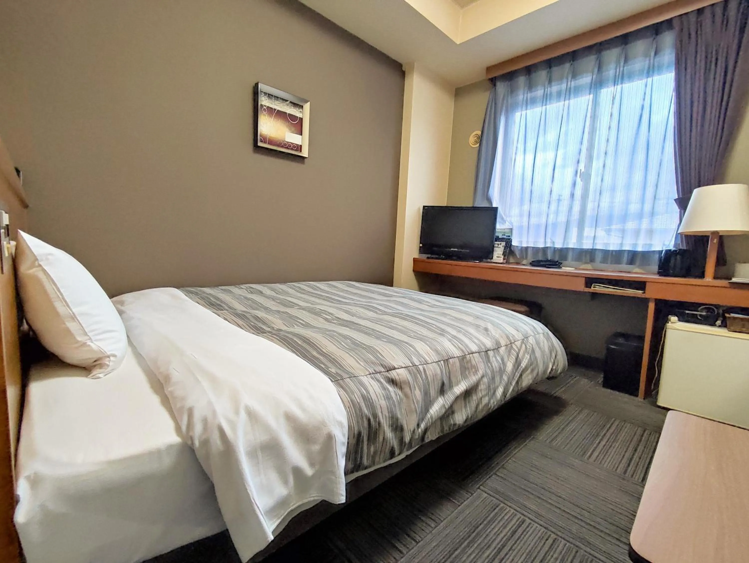 Photo of the whole room, Bed in Hotel Route-Inn Court Azumino Toyoshina Ekiminami