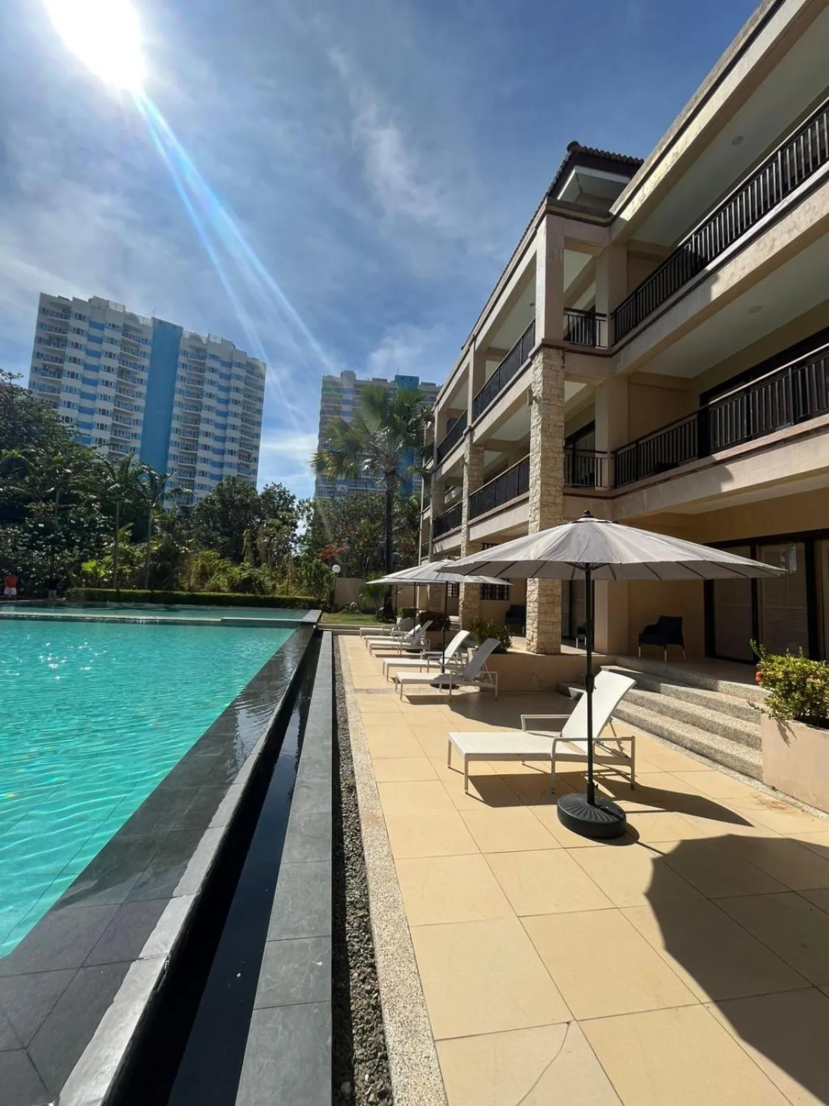 Pool view in Coralpoint Gardens Suites & Residences
