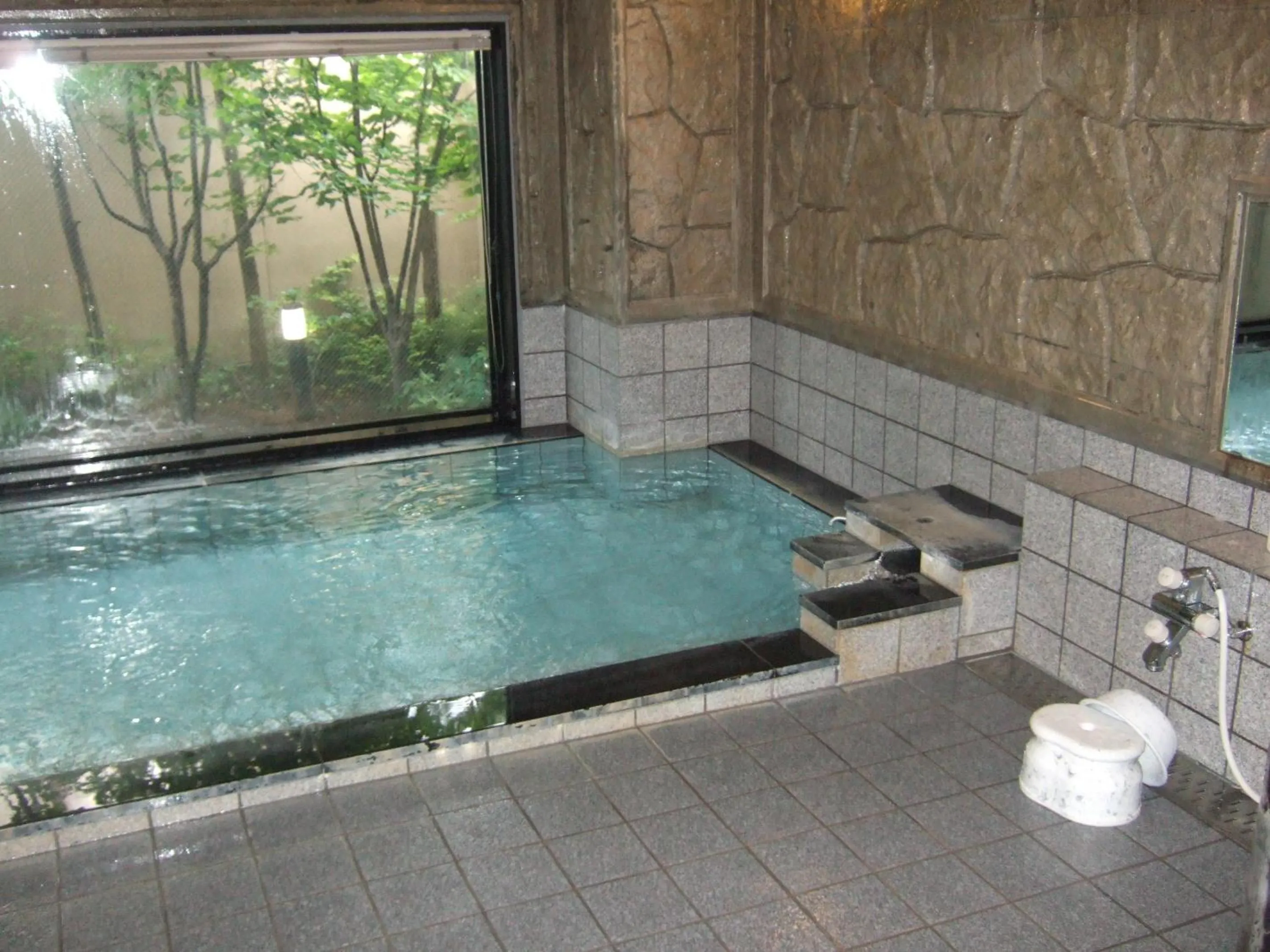 Public Bath in Hotel Route-Inn Itoigawa