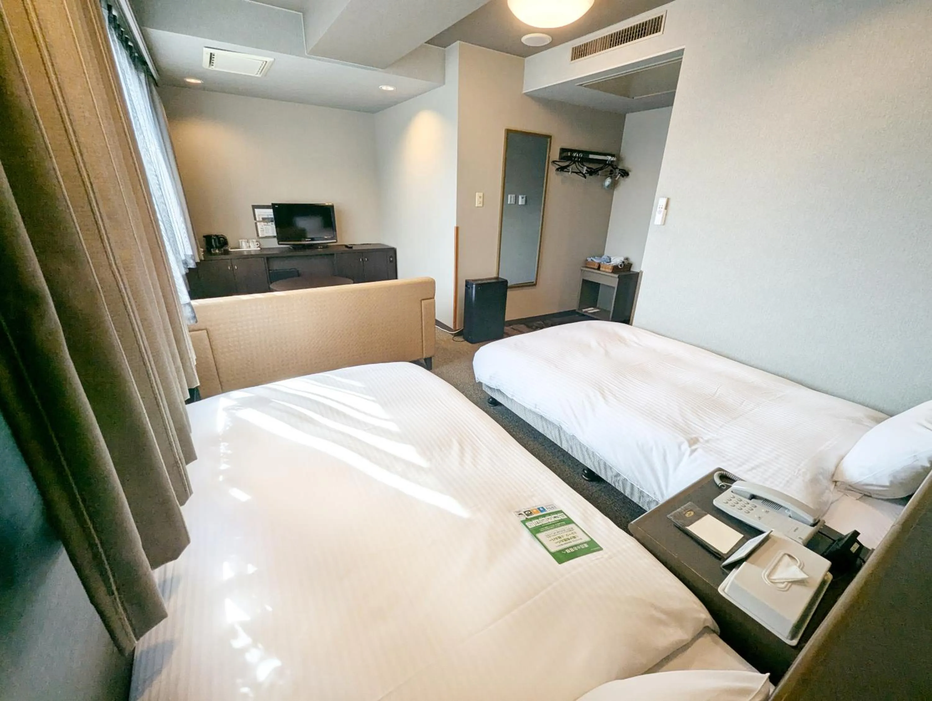 Photo of the whole room, Bed in Hotel Route-Inn Court Chikuma-Koshoku