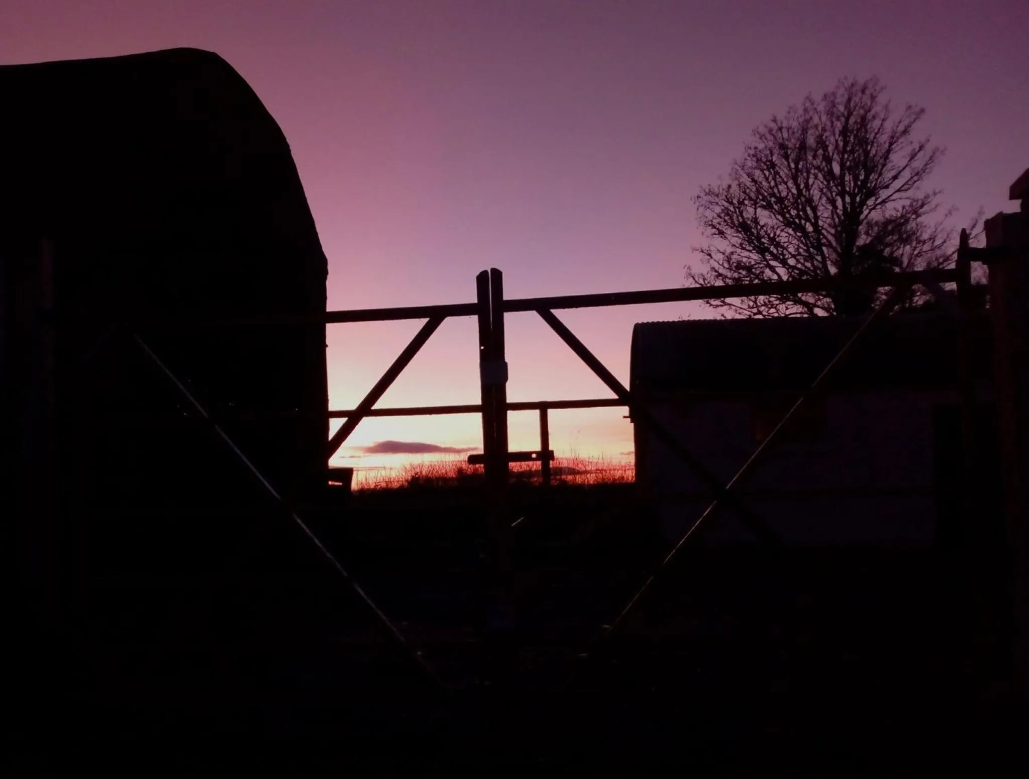 Sunrise in The Old Cable Historic House & Seafood Restaurant