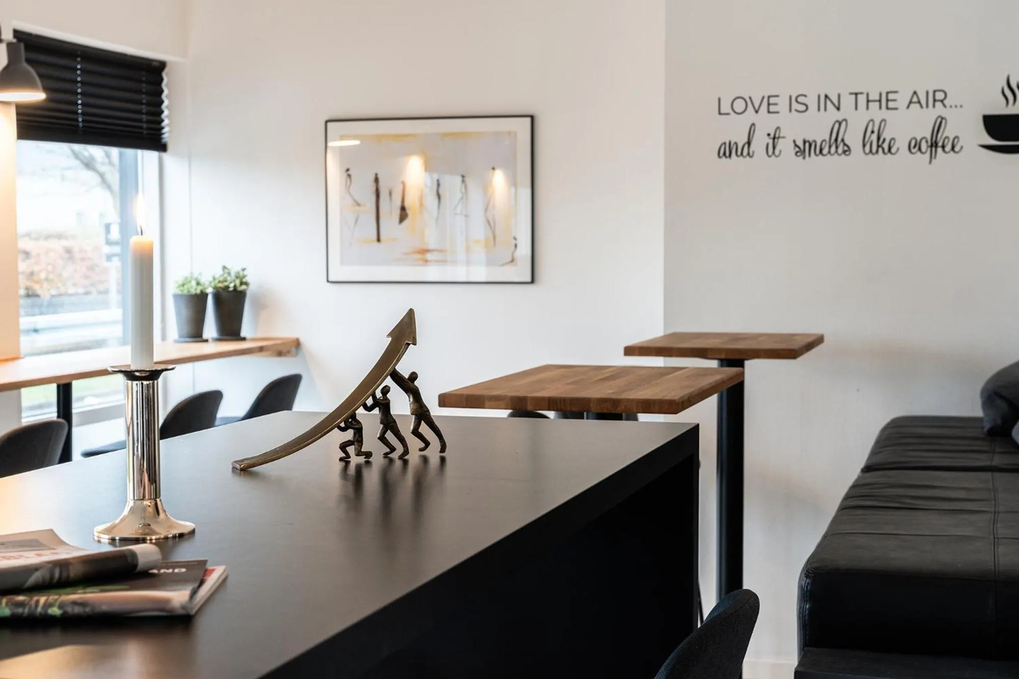 Seating area in Hotel Herning