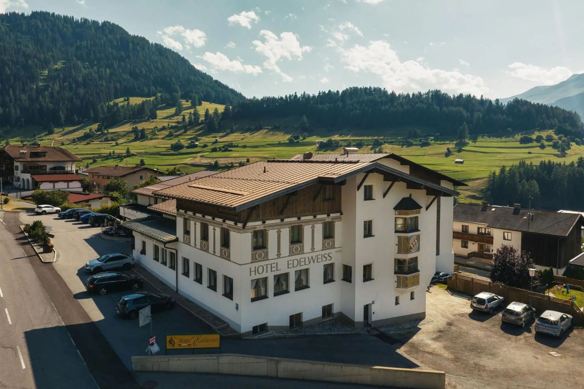 Property building in Hotel Edelweiss Superior
