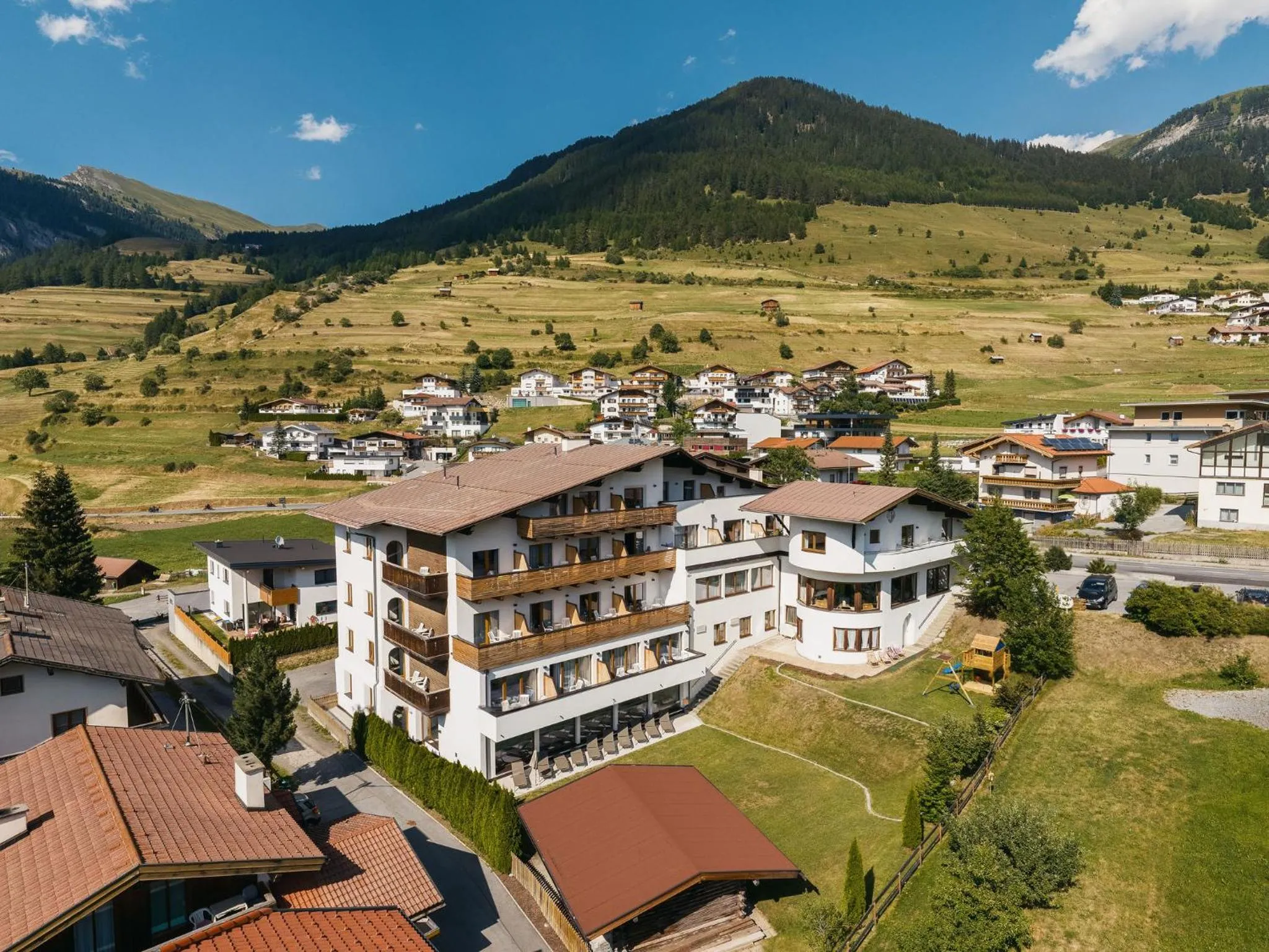 Property building in Hotel Edelweiss Superior