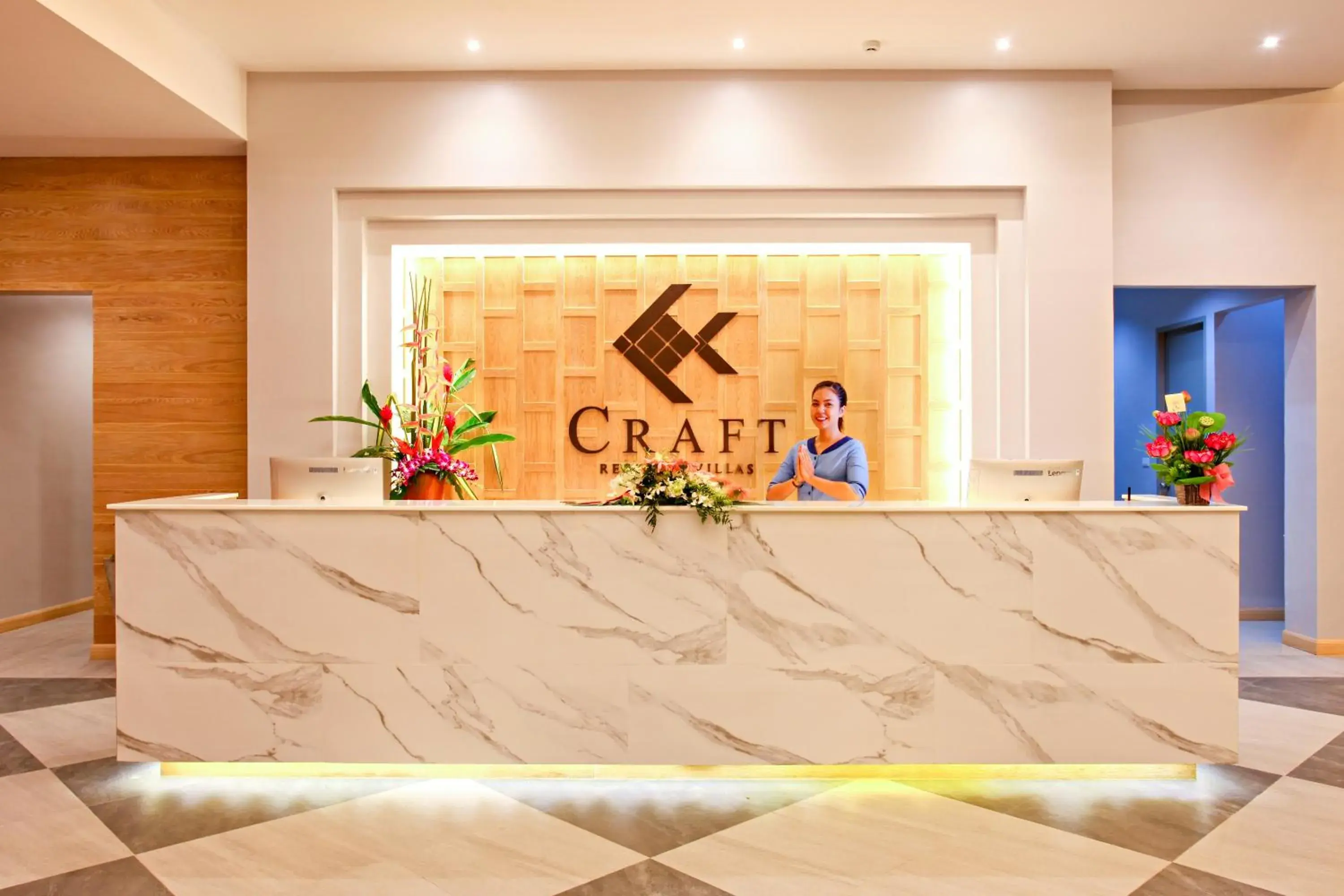Lobby or reception in CRAFT Resort & Villas, Phuket Town Lobby or reception in CRAFT Resort & Villas, Phuket Town