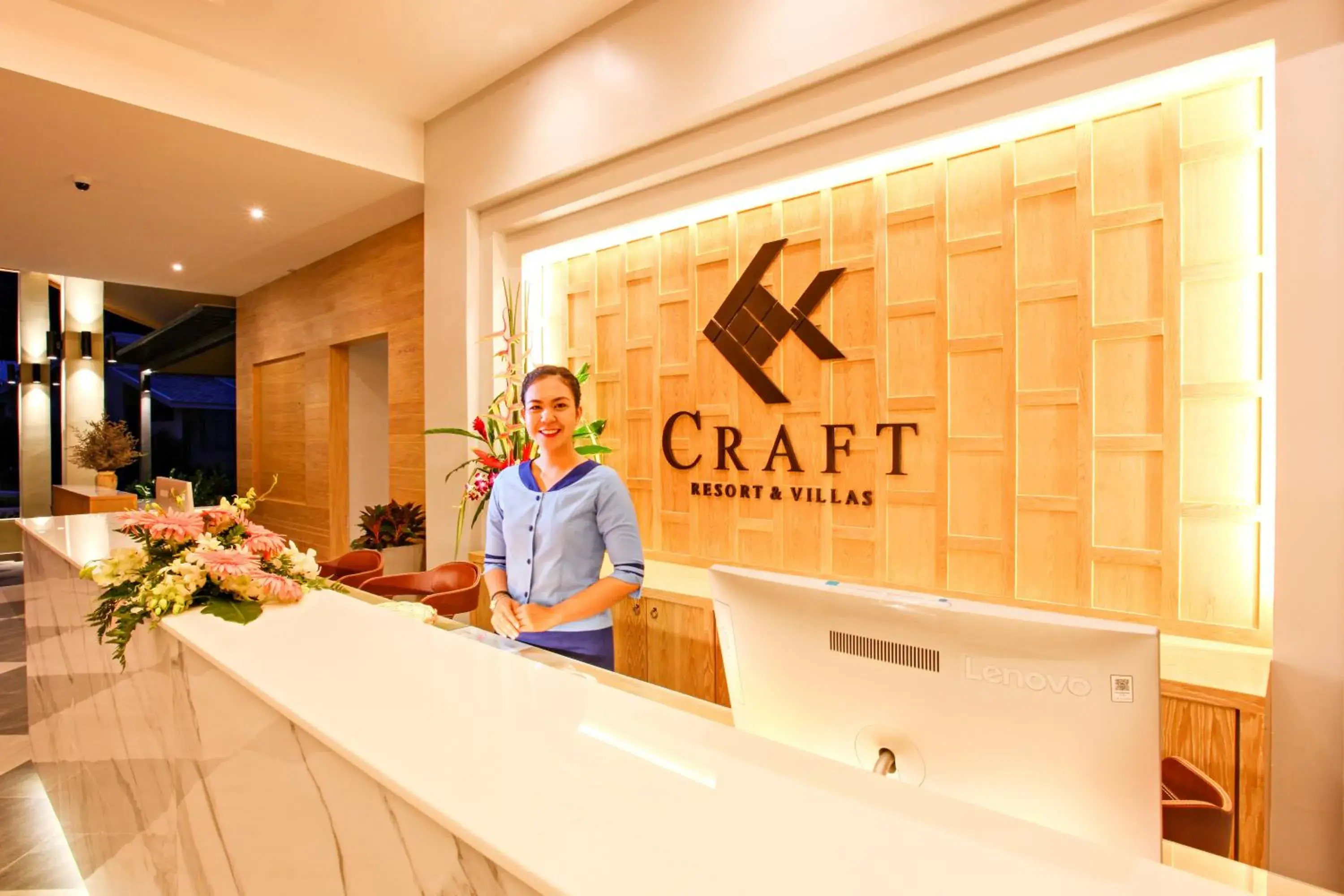 Lobby or reception in CRAFT Resort & Villas, Phuket Town Lobby or reception in CRAFT Resort & Villas, Phuket Town