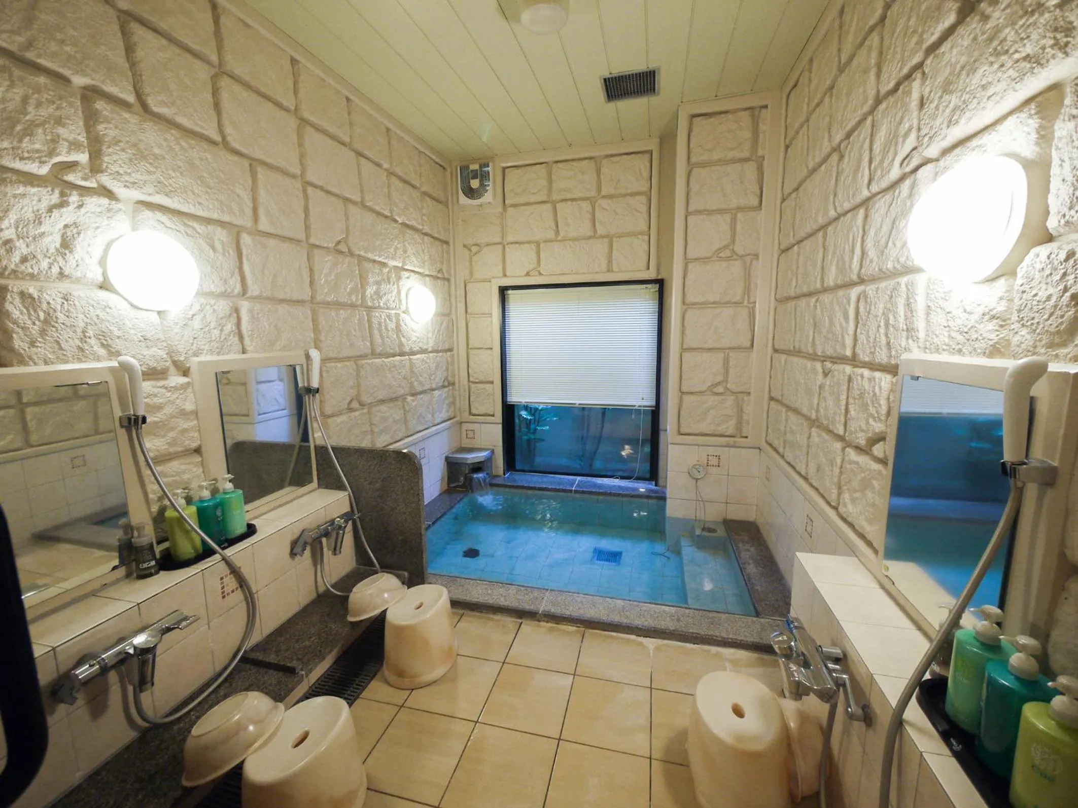 Public Bath in Hotel Route-Inn Nagaoka Inter