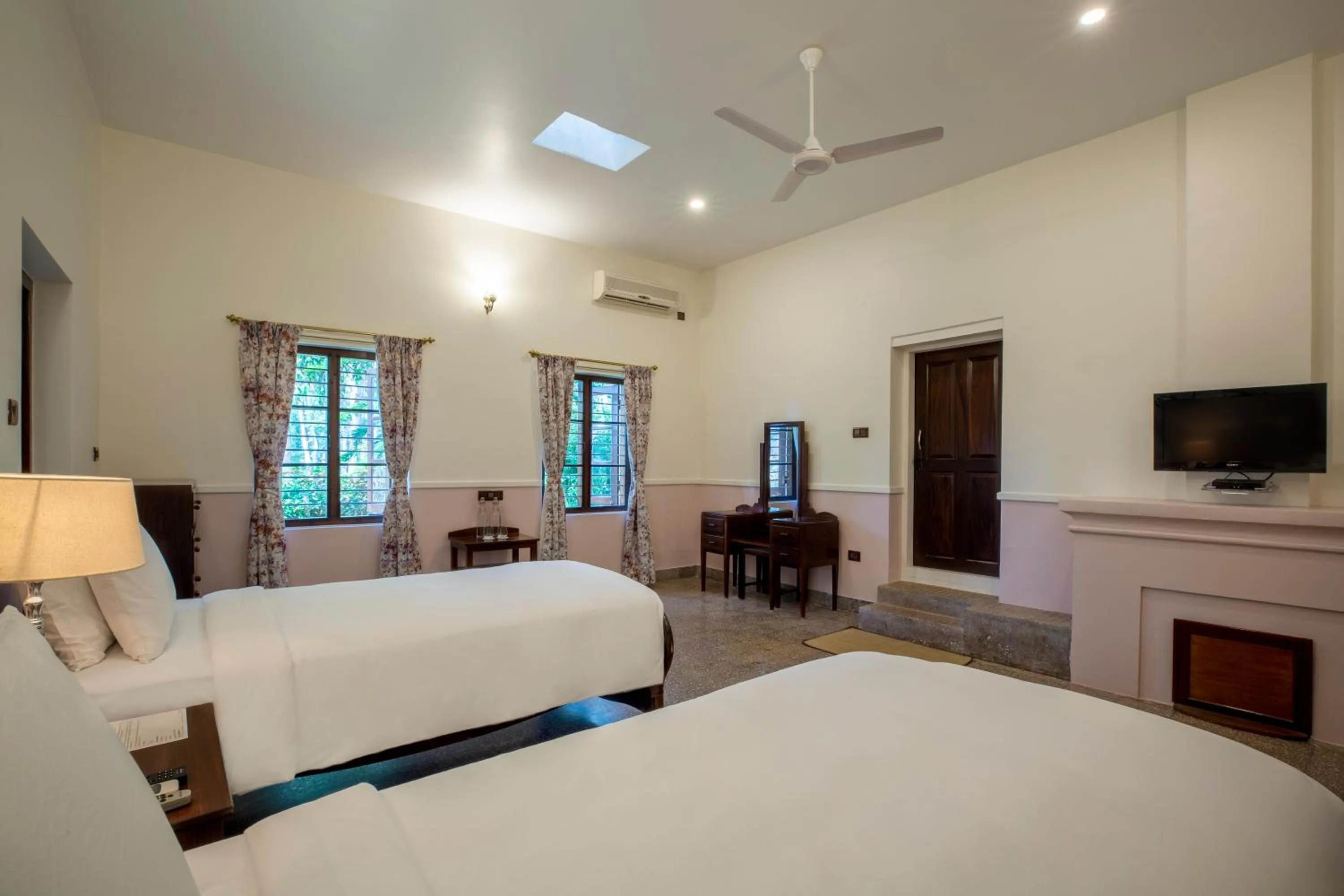 Bed in Ama Plantation Trails Coorg