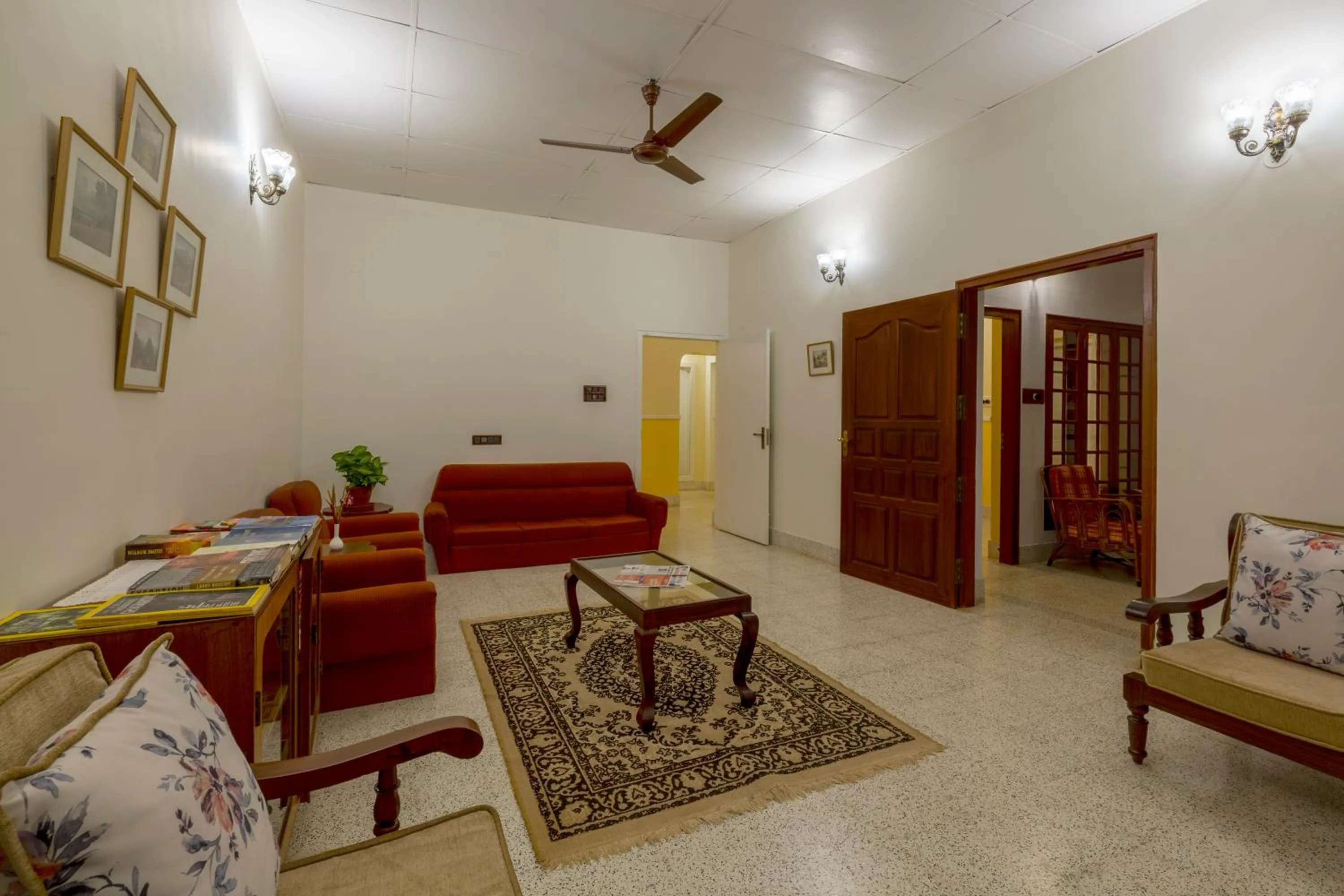 Living room in Ama Plantation Trails Coorg