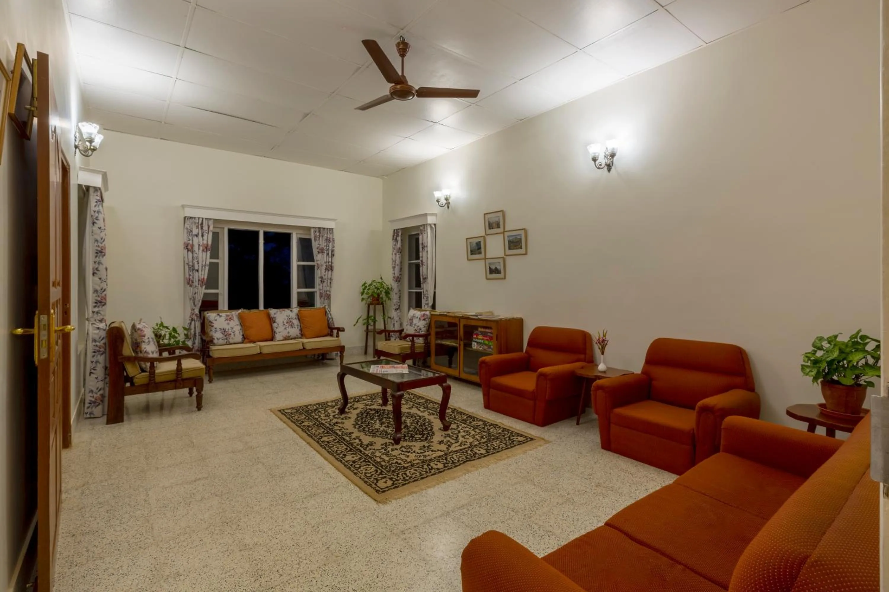Living room in Ama Plantation Trails Coorg