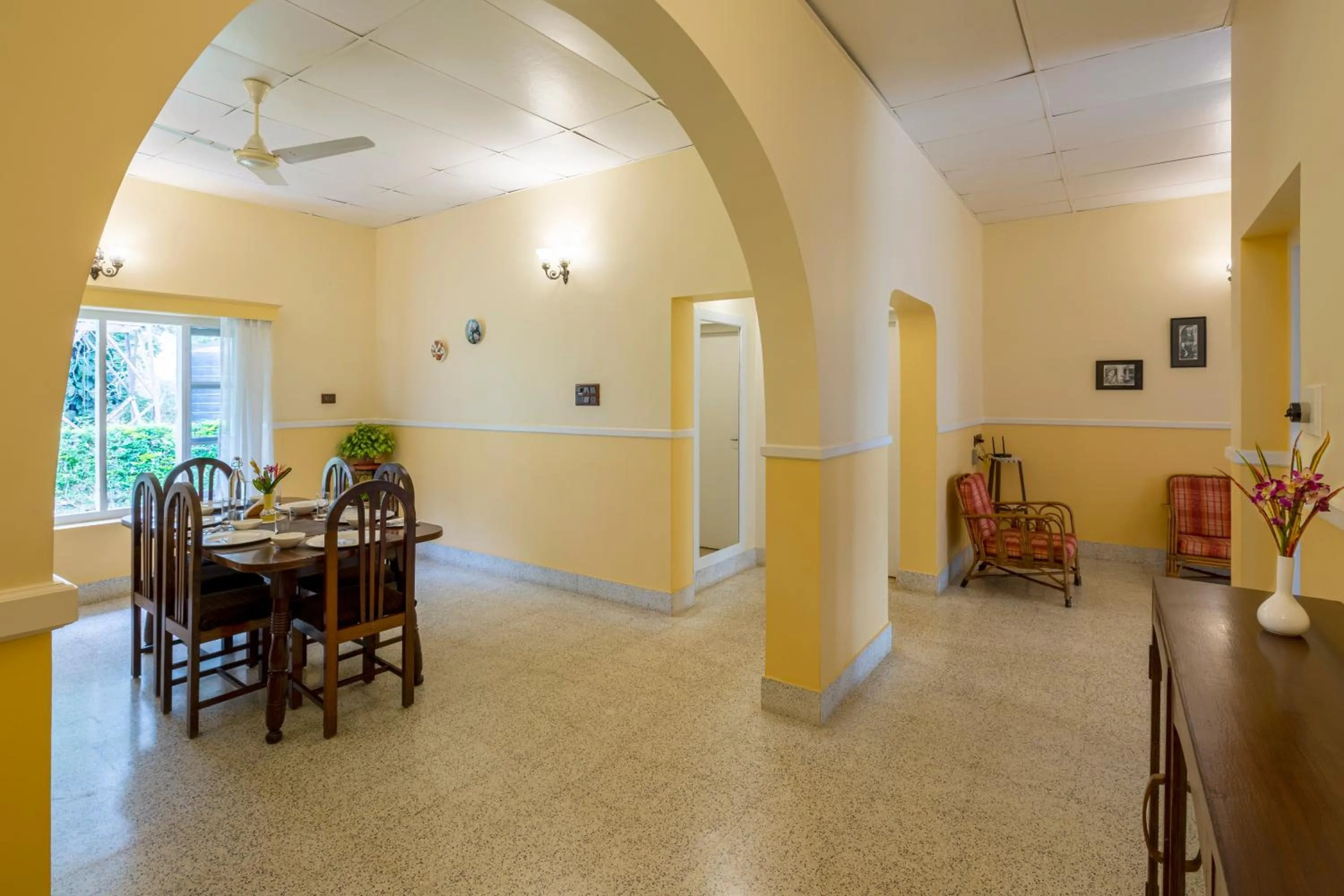 Living room in Ama Plantation Trails Coorg