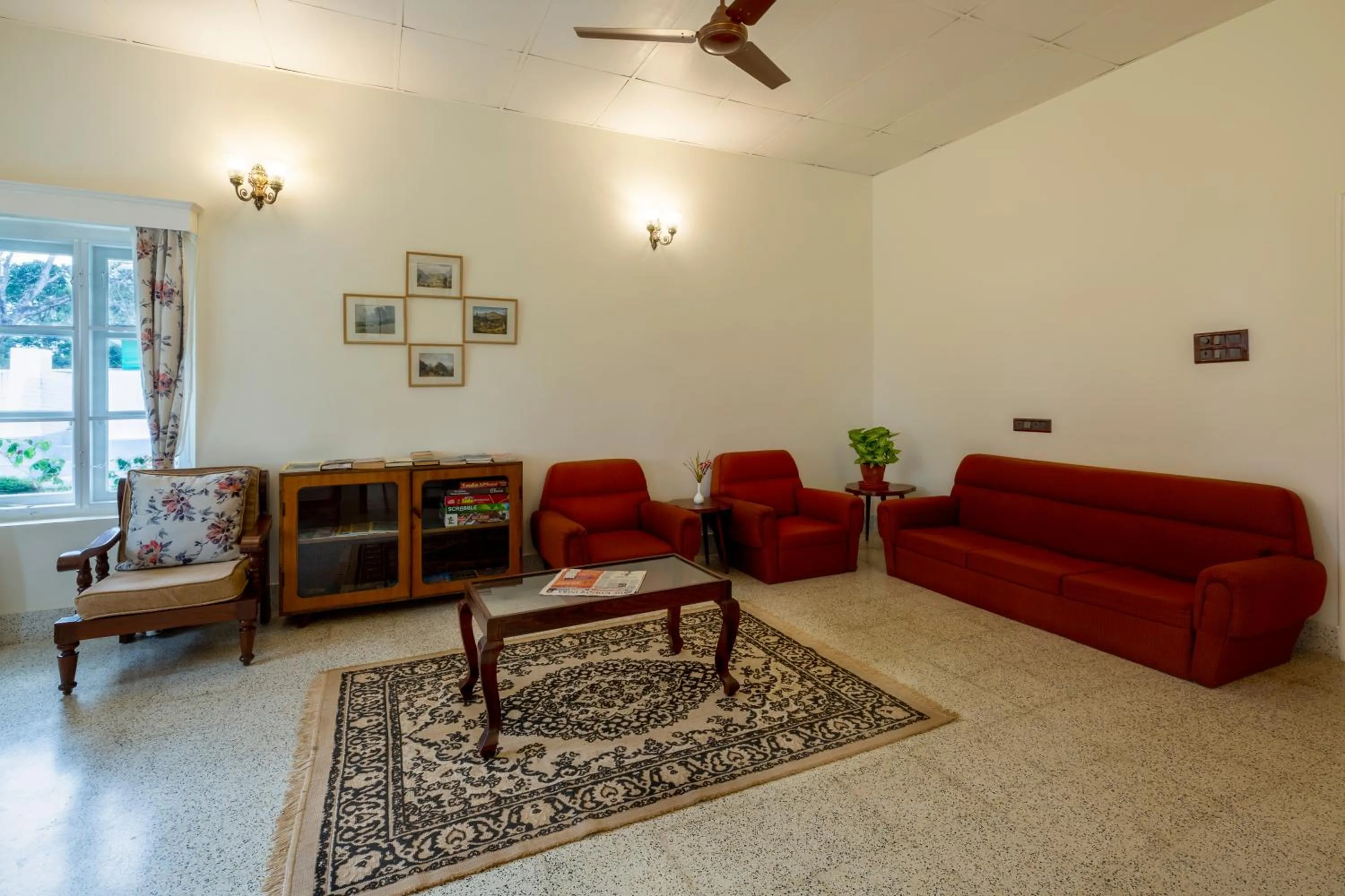 Living room in Ama Plantation Trails Coorg