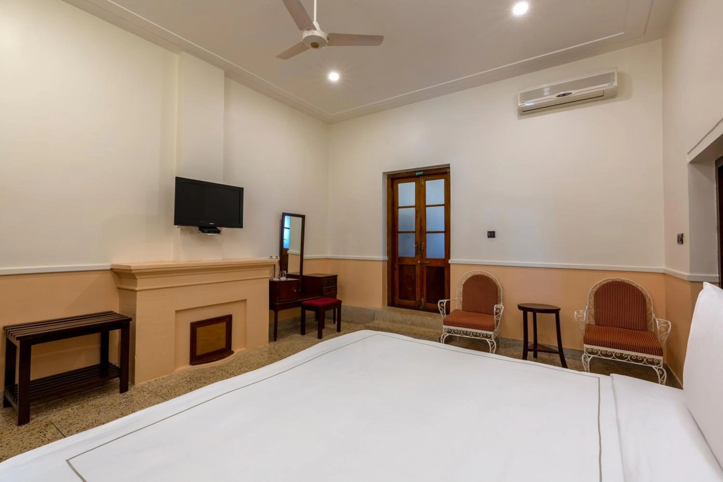 Bed in Ama Plantation Trails Coorg