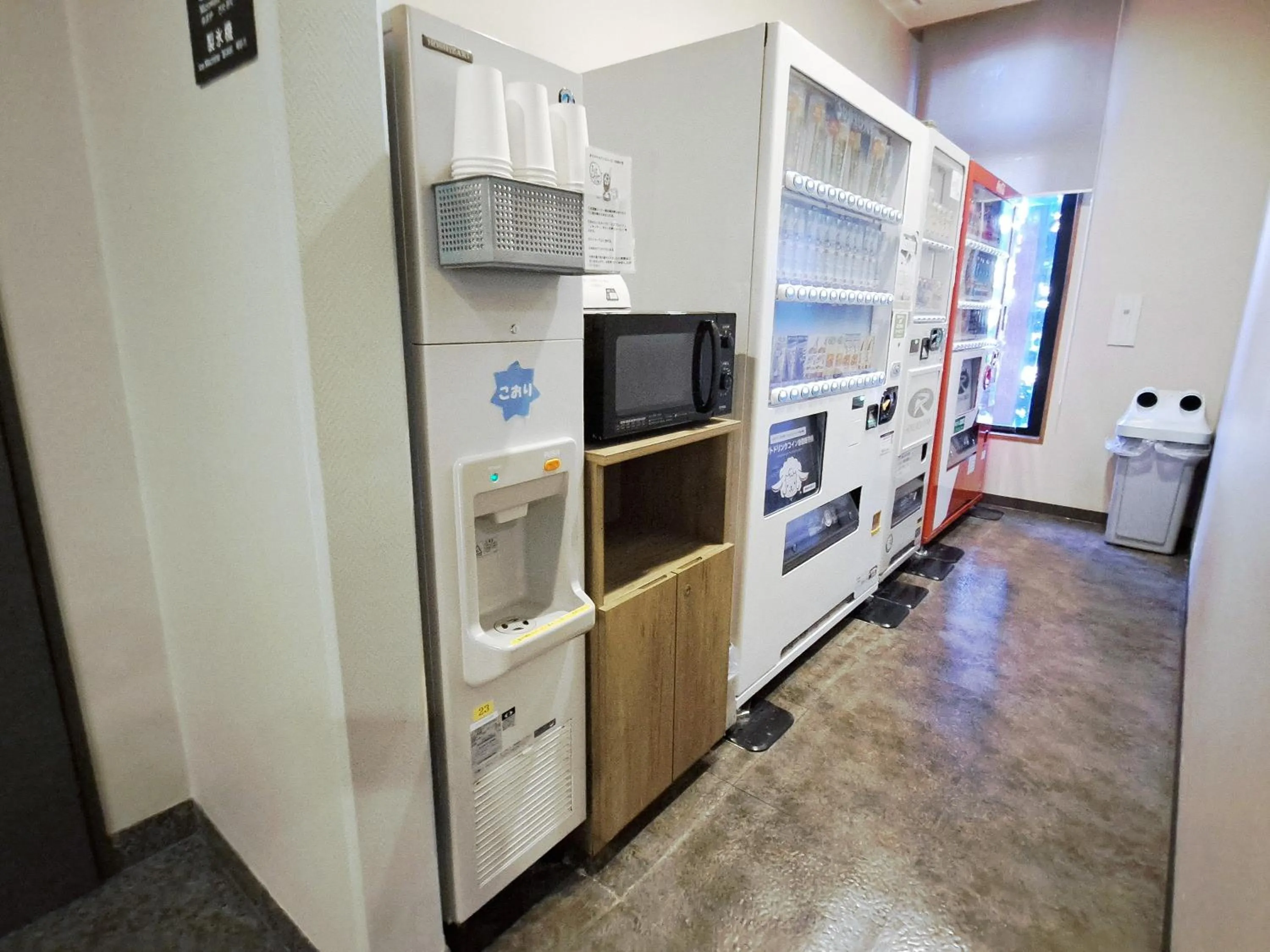 vending machine in Hotel Route-Inn Mooka