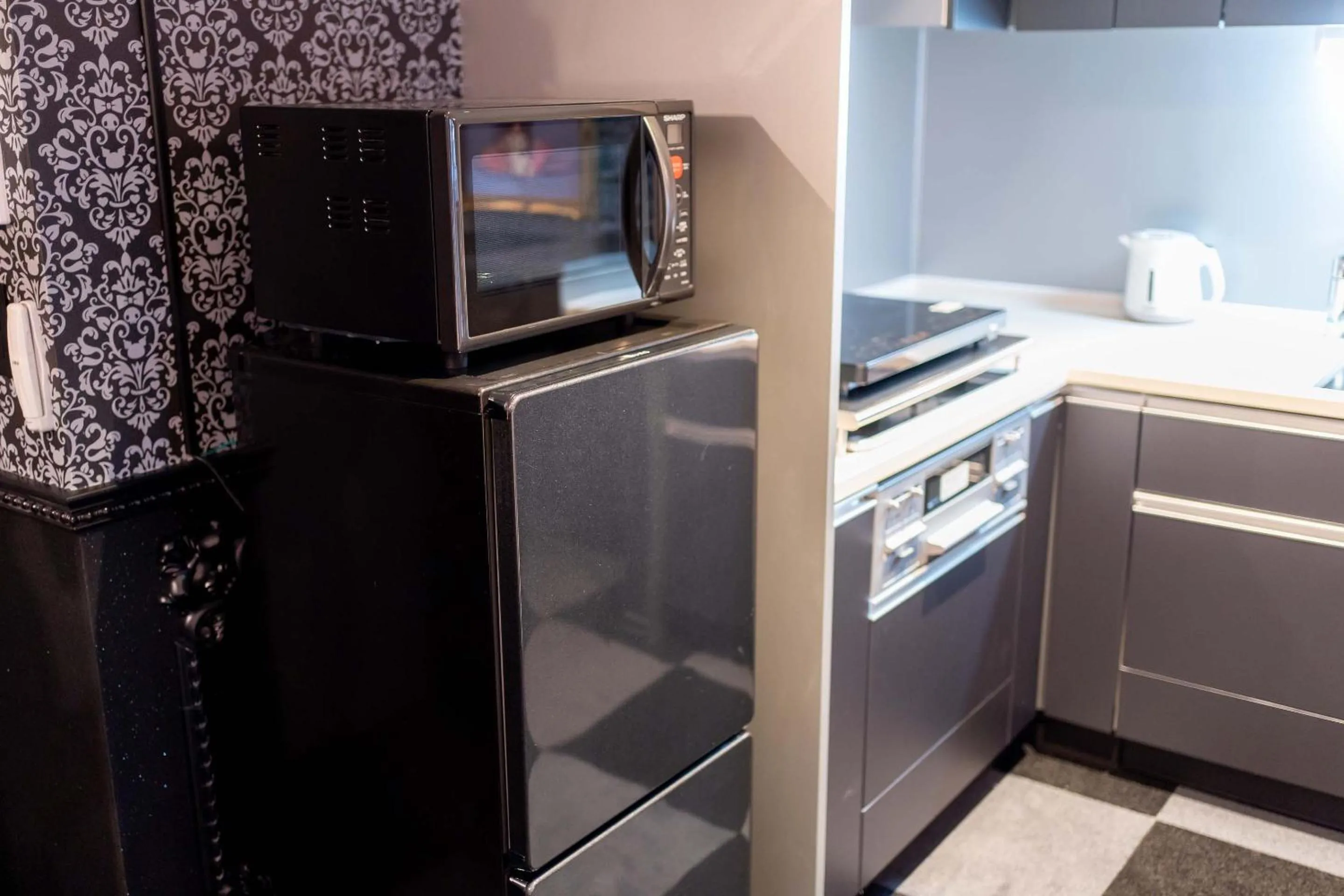 Kitchen or kitchenette in RESI STAY THE KYOTO