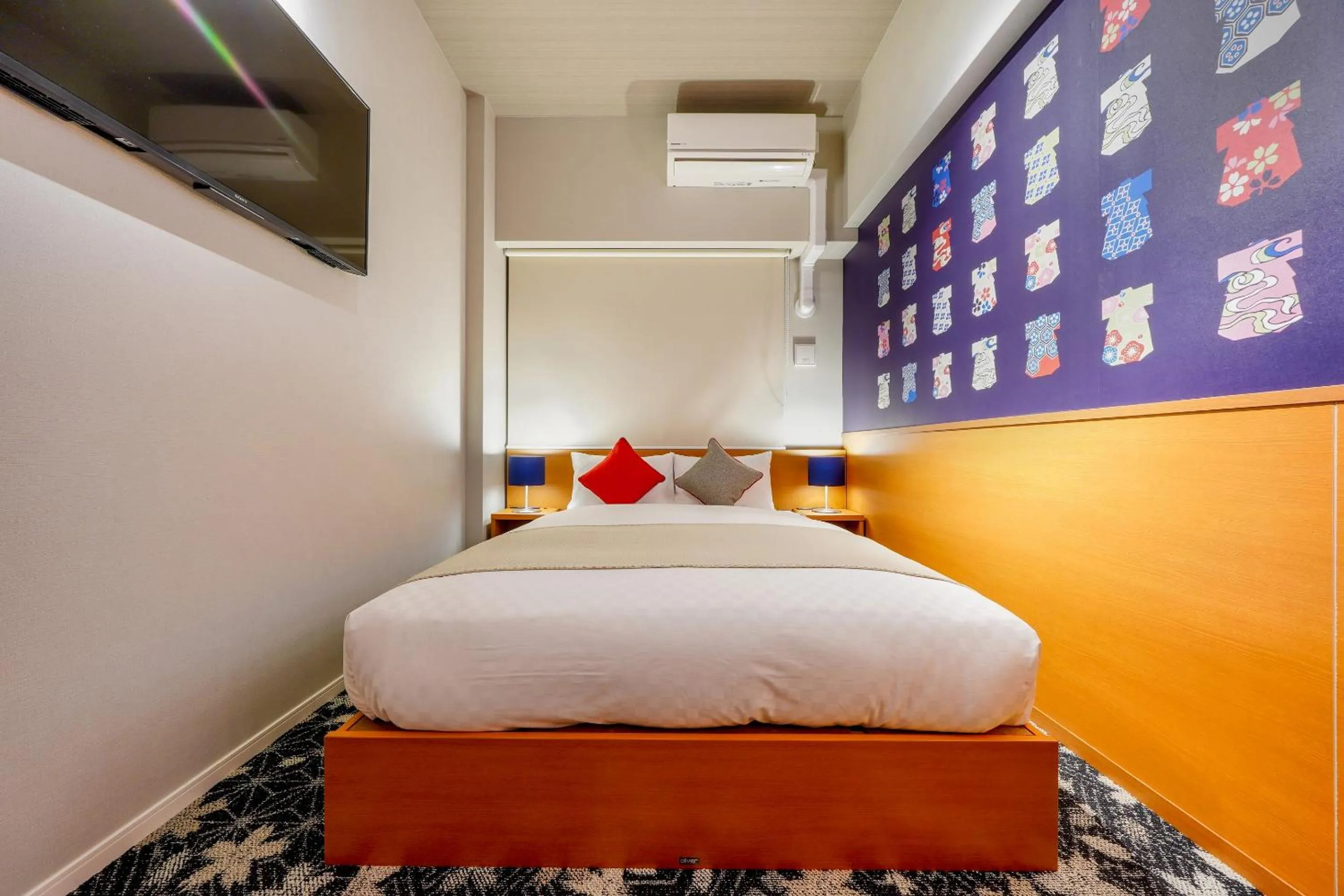 Bed in RESI STAY THE KYOTO