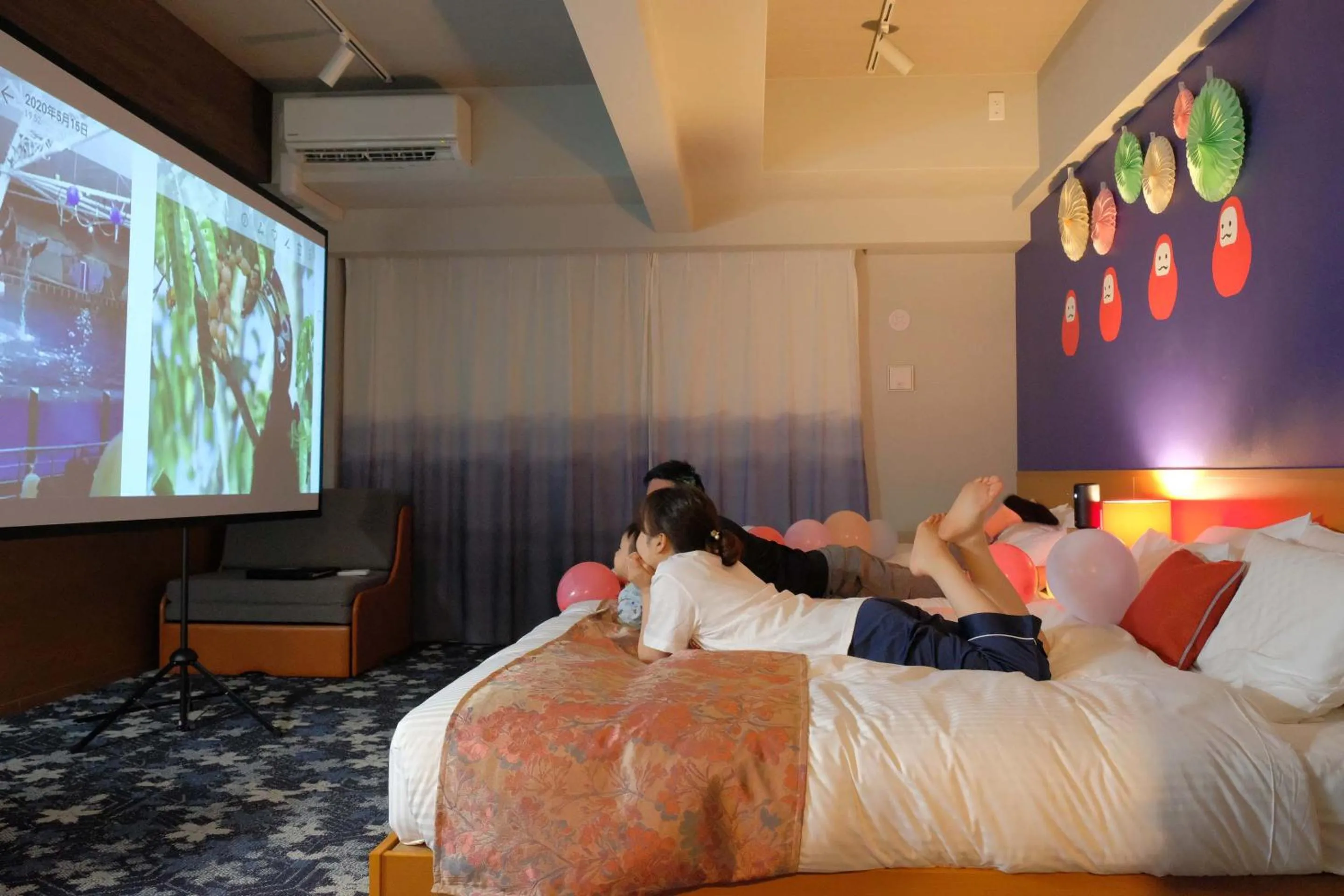 Bed in RESI STAY THE KYOTO