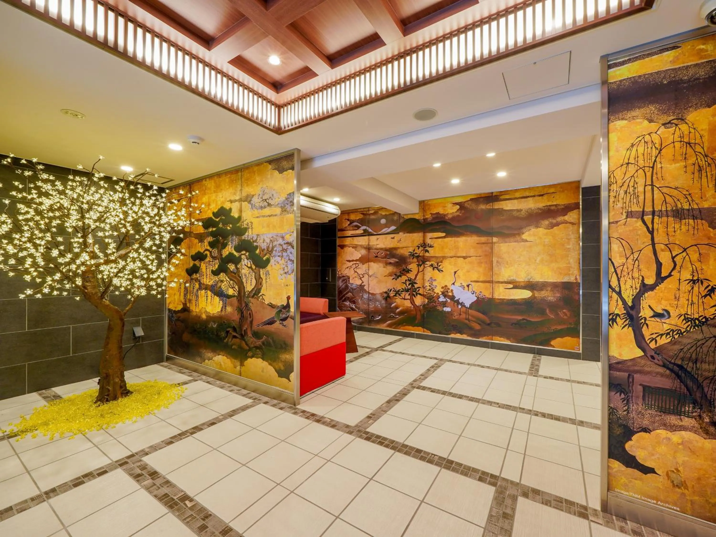 Lobby or reception in RESI STAY THE KYOTO
